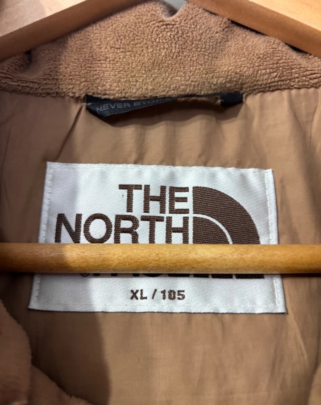 노스페이스 눕시 패딩 브라운 105 상품이미지7