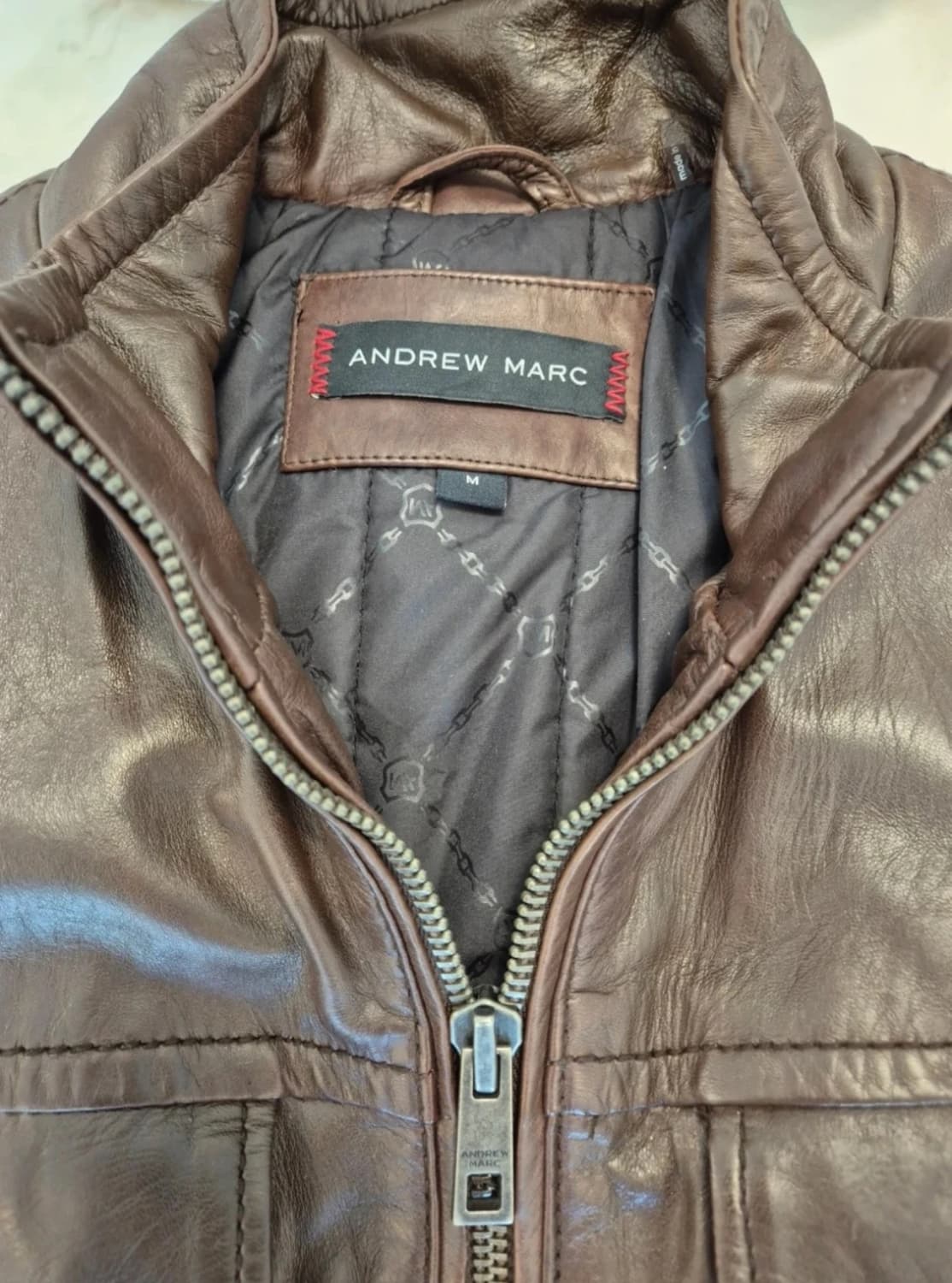 앤드류 마크 가죽 자켓 M,L  상품이미지4
