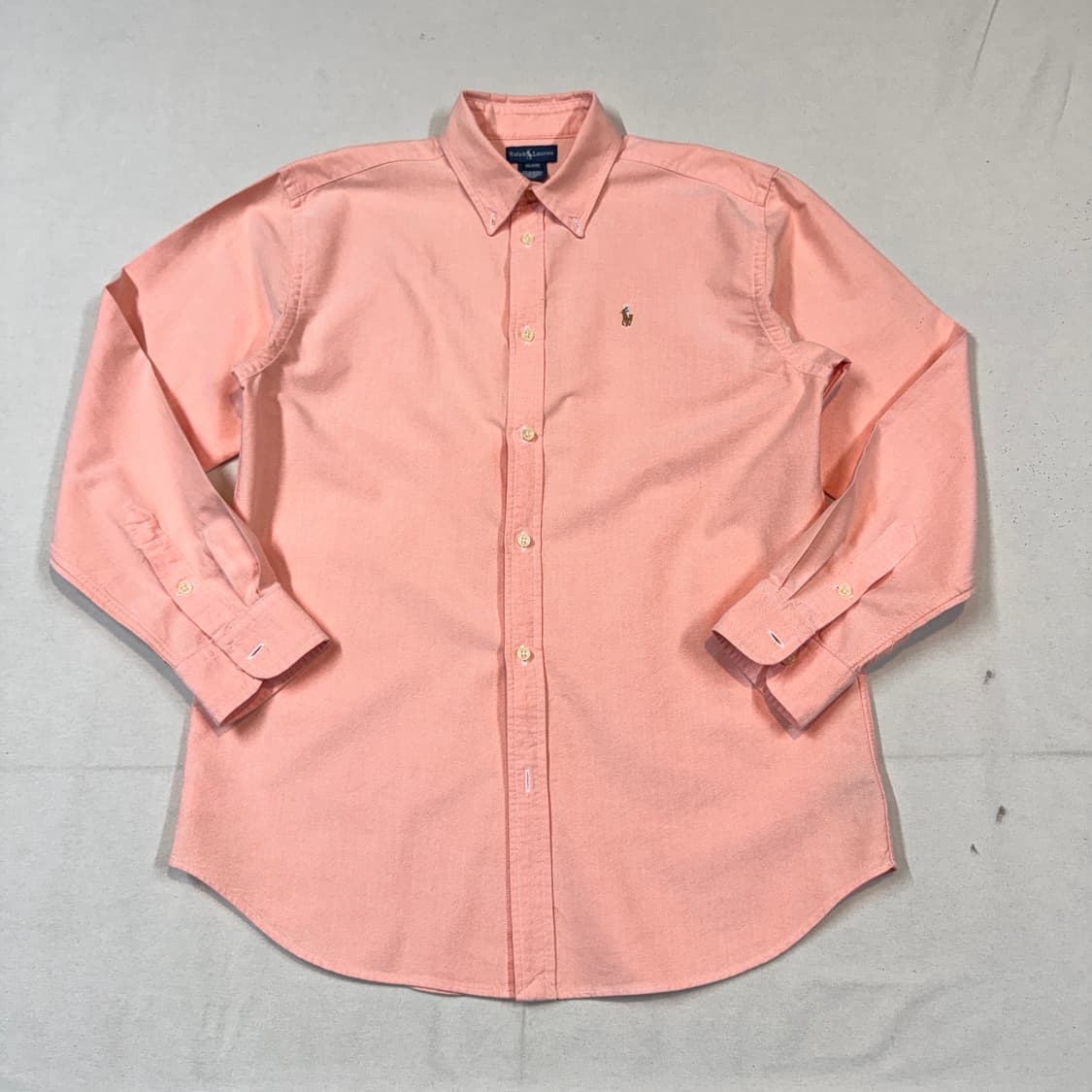 S) 폴로 랄프로렌 코랄 핑크 옥스포드 셔츠 상품이미지1