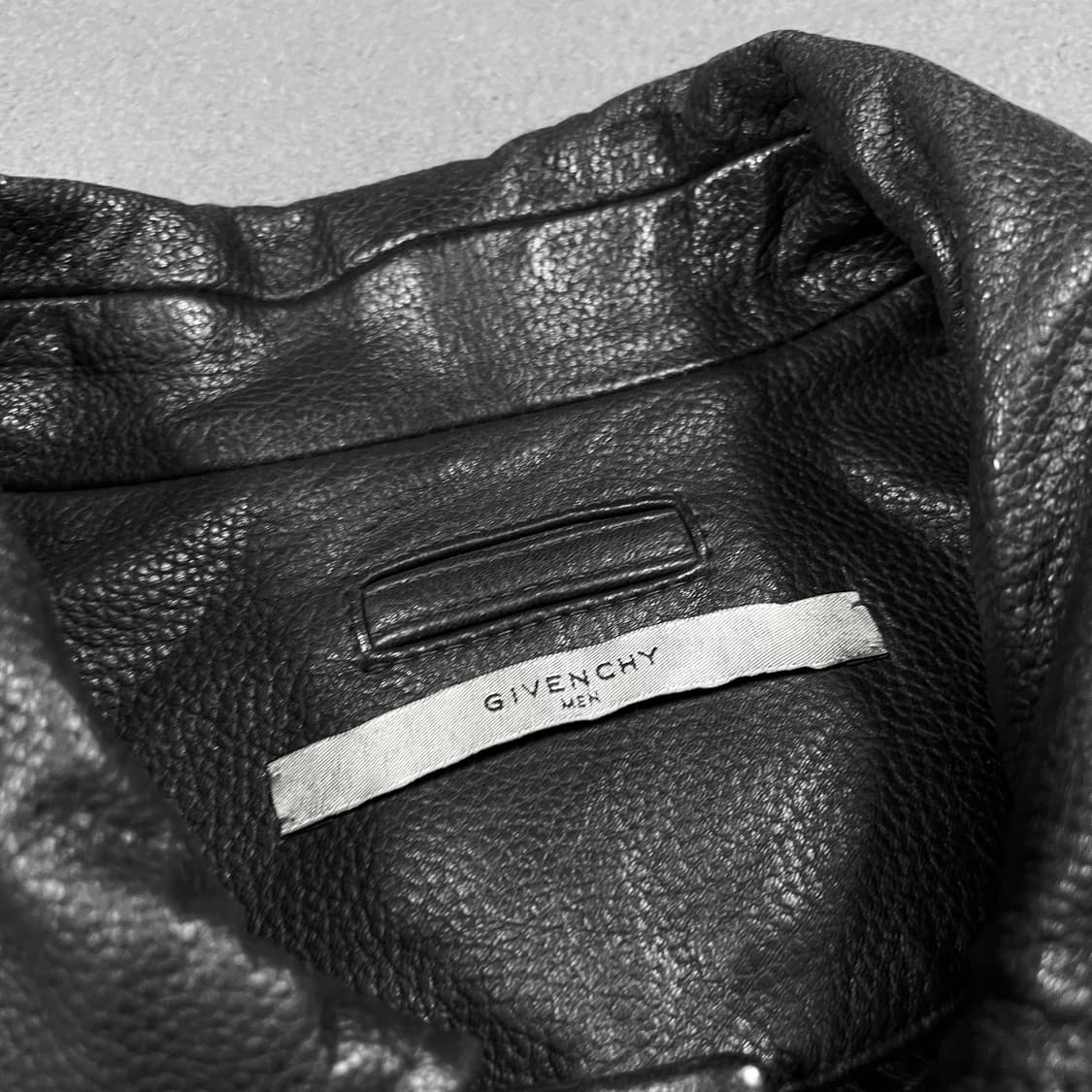 GIVENCHY 지방시 램스킨 울 하프코트 레더자켓 상품이미지6