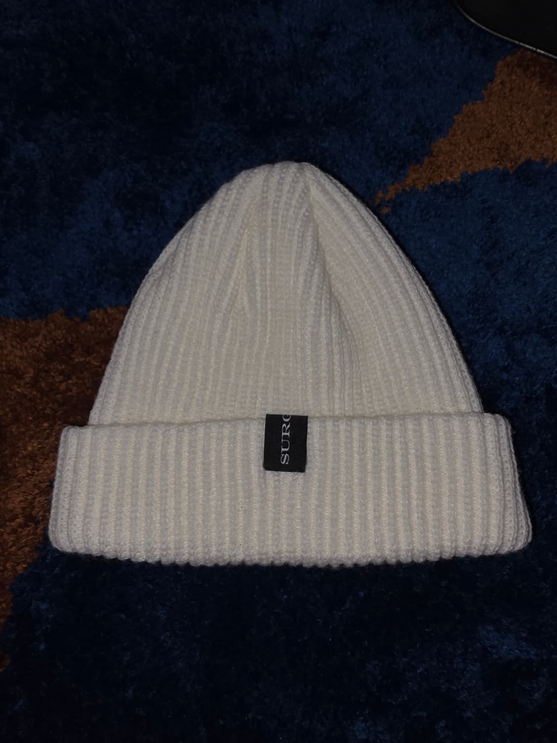 surgery clover logo beanie ver.2 'white' 상품이미지2