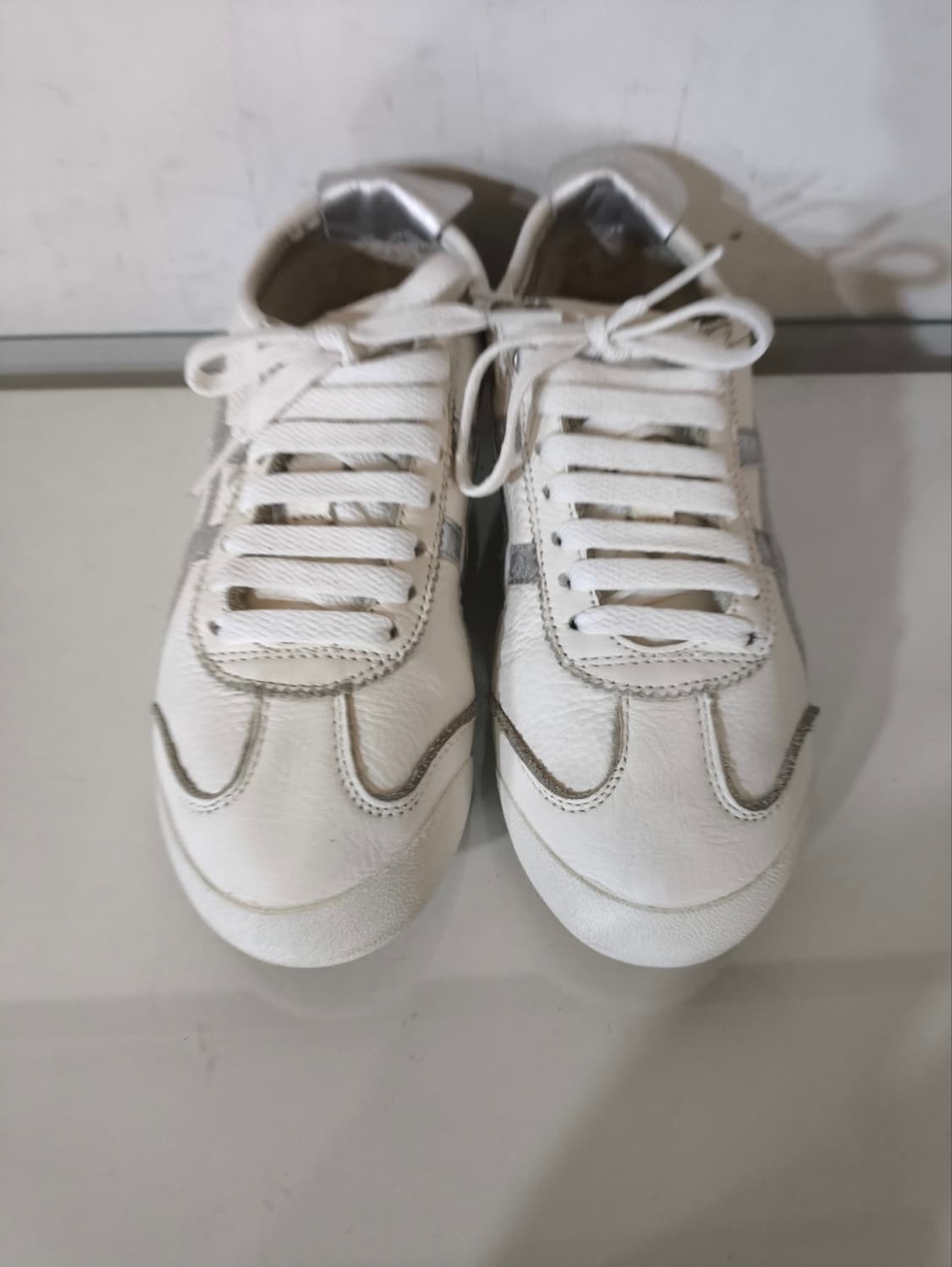 235mm 오니츠카타이거 멕시코66 화이트 스니커즈 상품이미지5