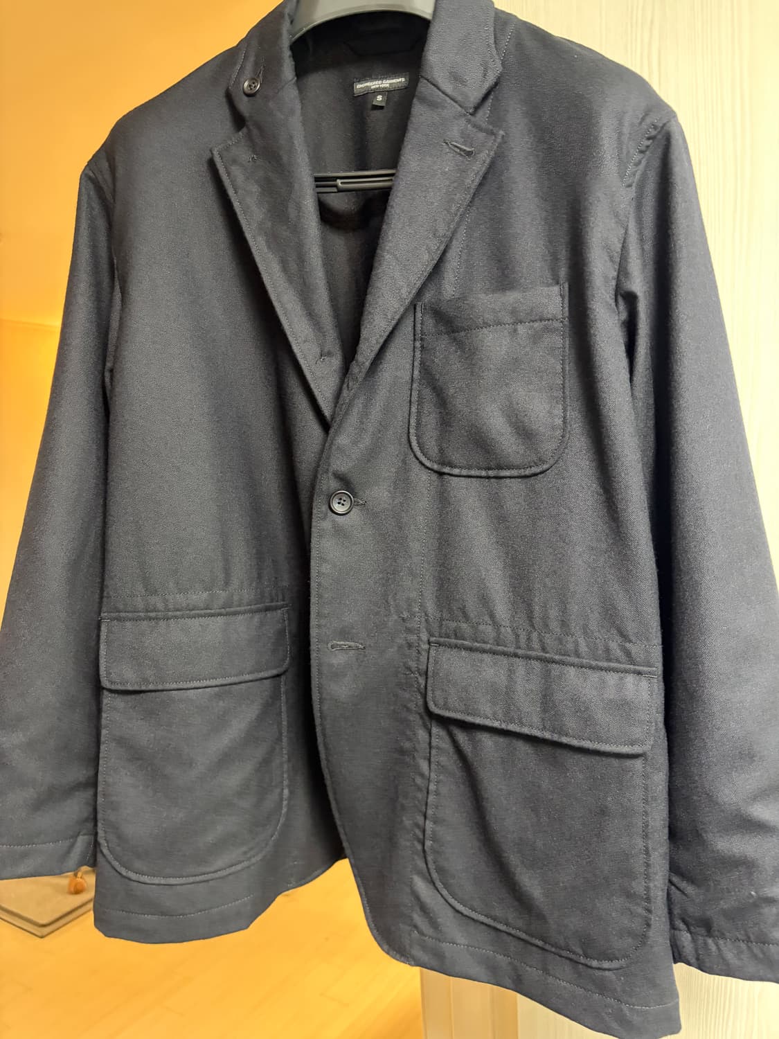 엔가 25fw 로이터자켓 워스티드울 상품이미지1