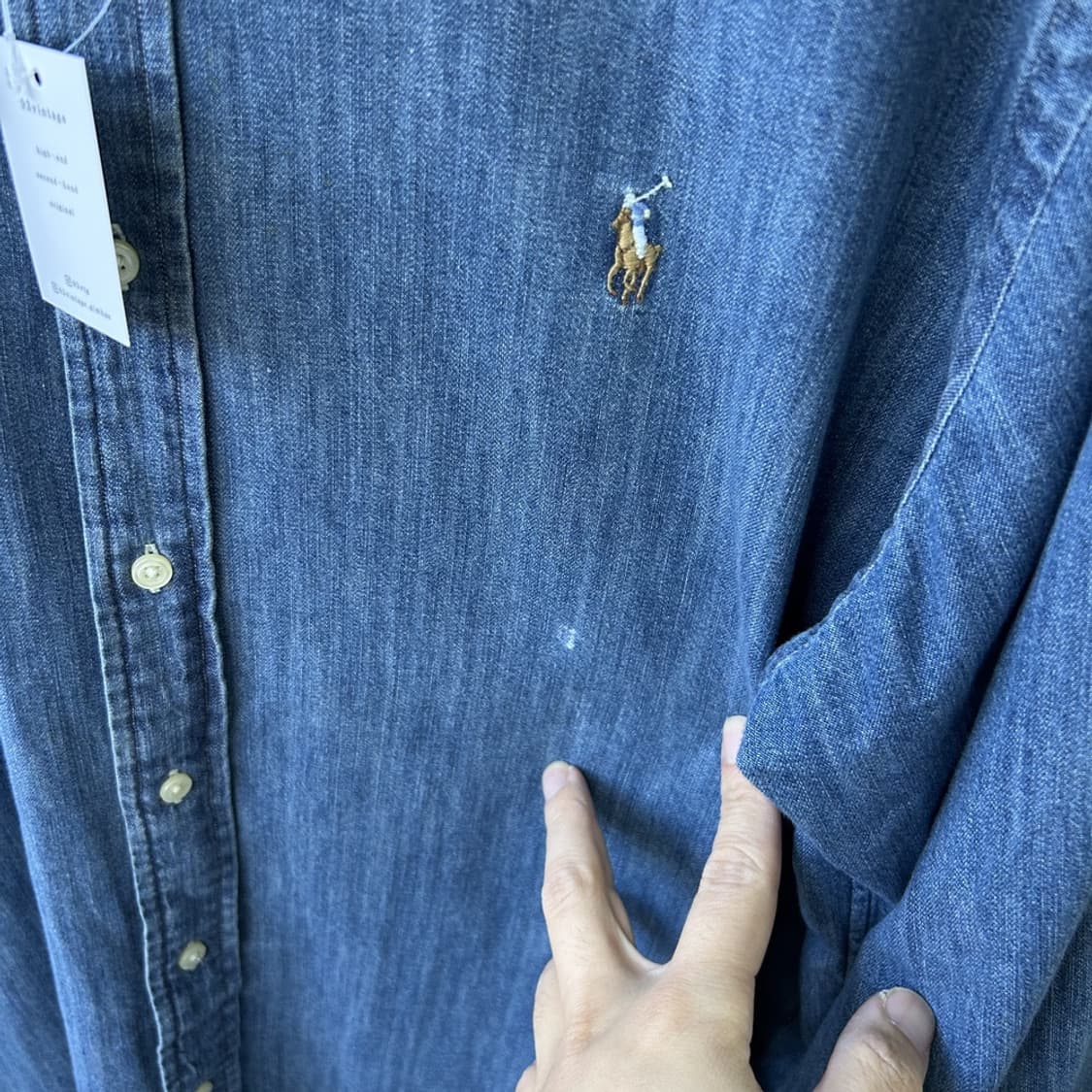 15457 - 폴로 랄프로렌 데님 셔츠 상품이미지4