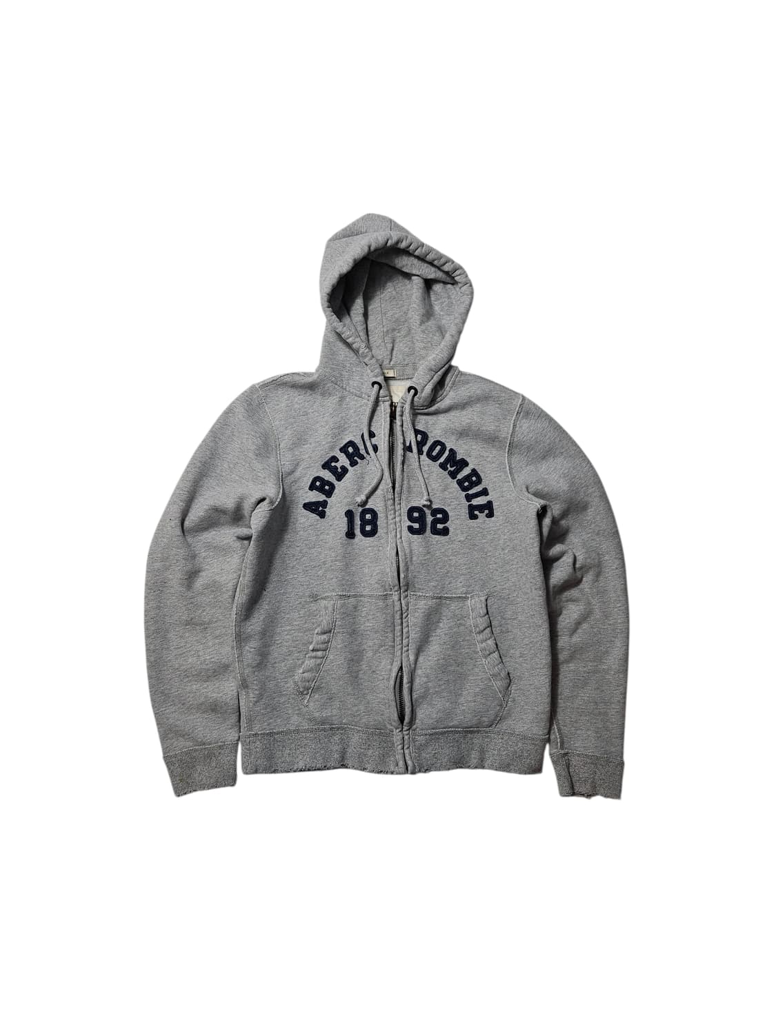 아베크롬비 아치로고 그레이 후드집업 L 상품이미지1