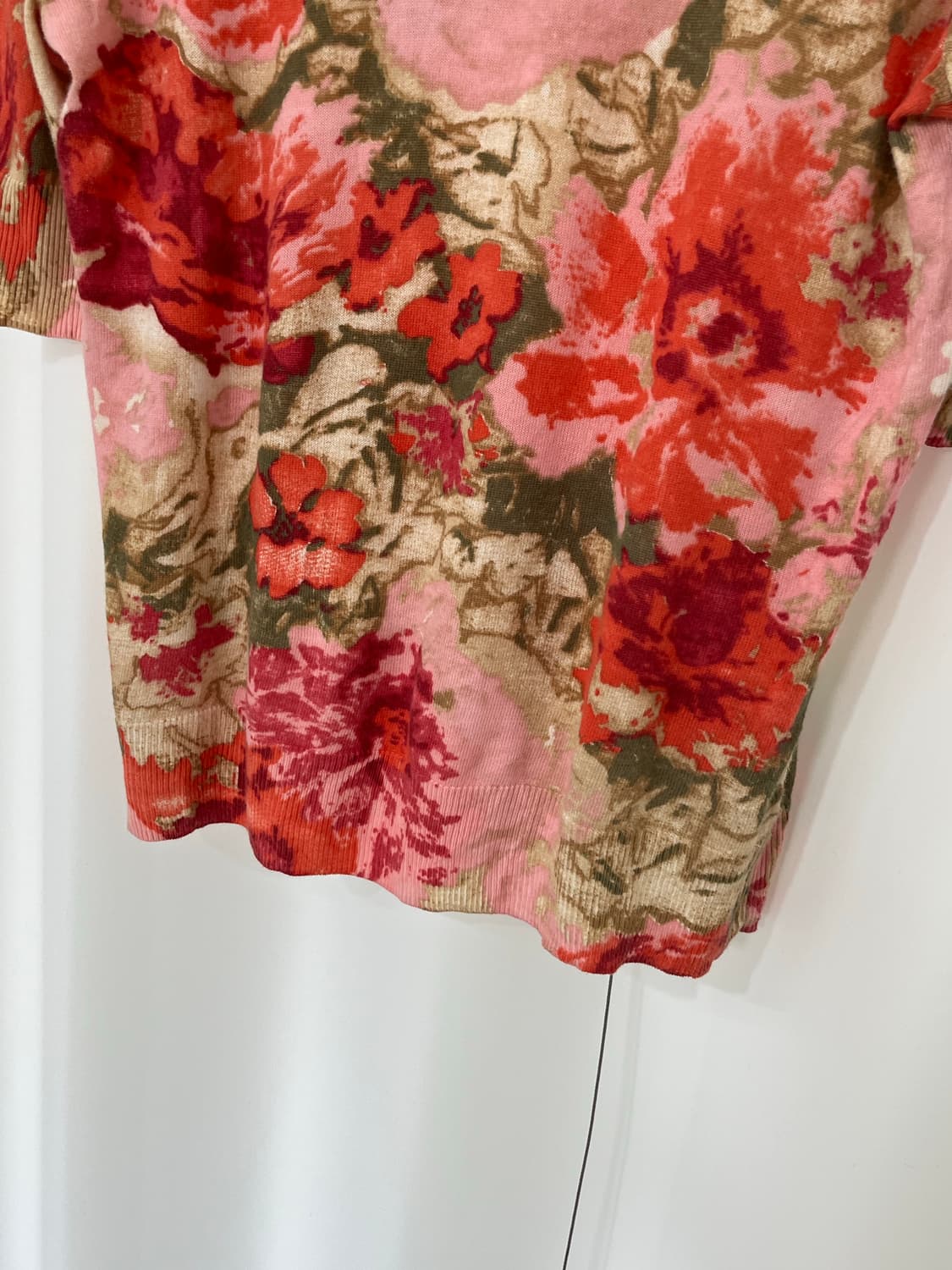 TALBOTS floral knit  상품이미지5