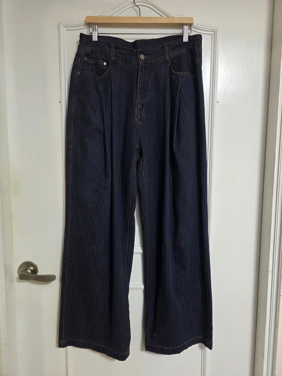 지오송지오 웨스턴 헤링본 데님 82사이즈(32) 상품이미지1