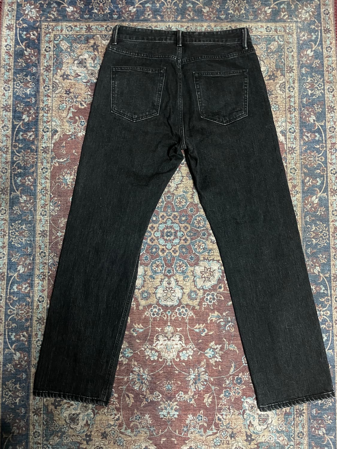 드레 프로젝트 G denim 블랙 셀비지 상품이미지3