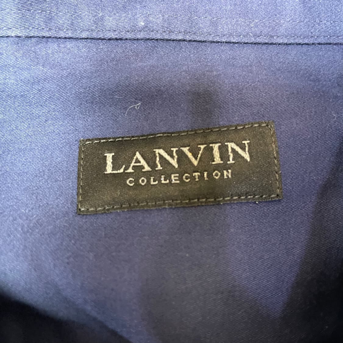 랑방 블루 체크 긴팔 셔츠 상품이미지5