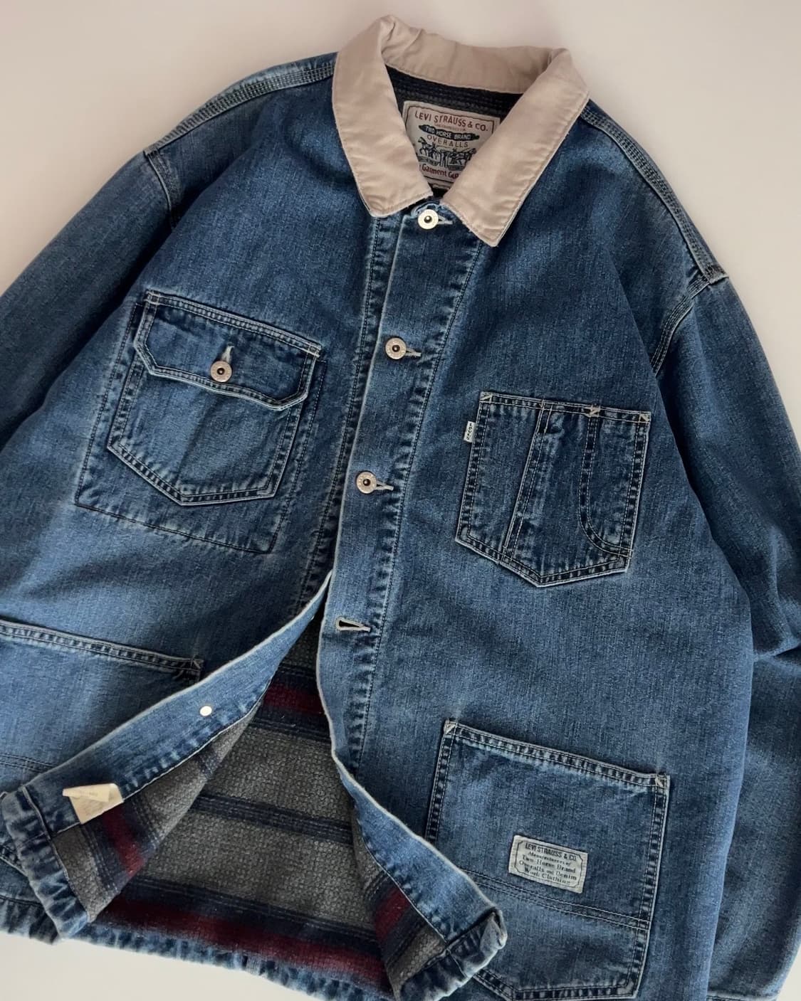 리바이스 데님 초어 자켓 100 상품이미지3