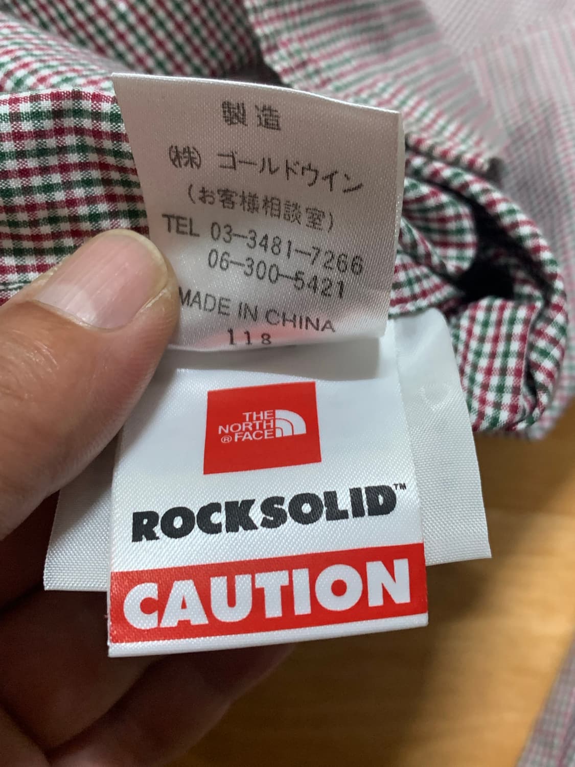 THE NORTH FACE-ROCK SOLID 노스페이스 셔츠(유니색스) 상품이미지7
