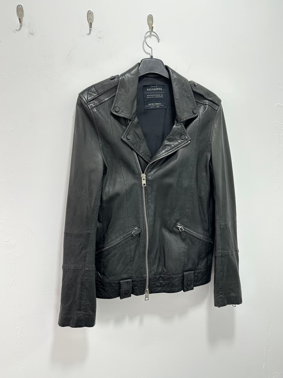 All Saints sheepskin motor leather jk 상품이미지5
