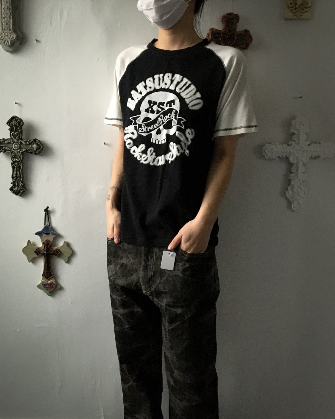 Bat su raglan t shirt 상품이미지7