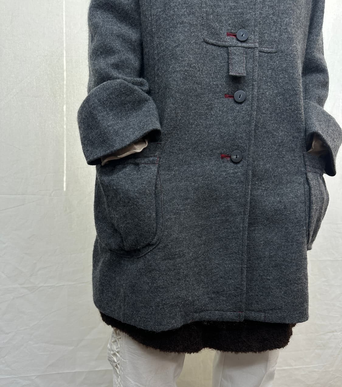 teresa van buren 울 코트 상품이미지2