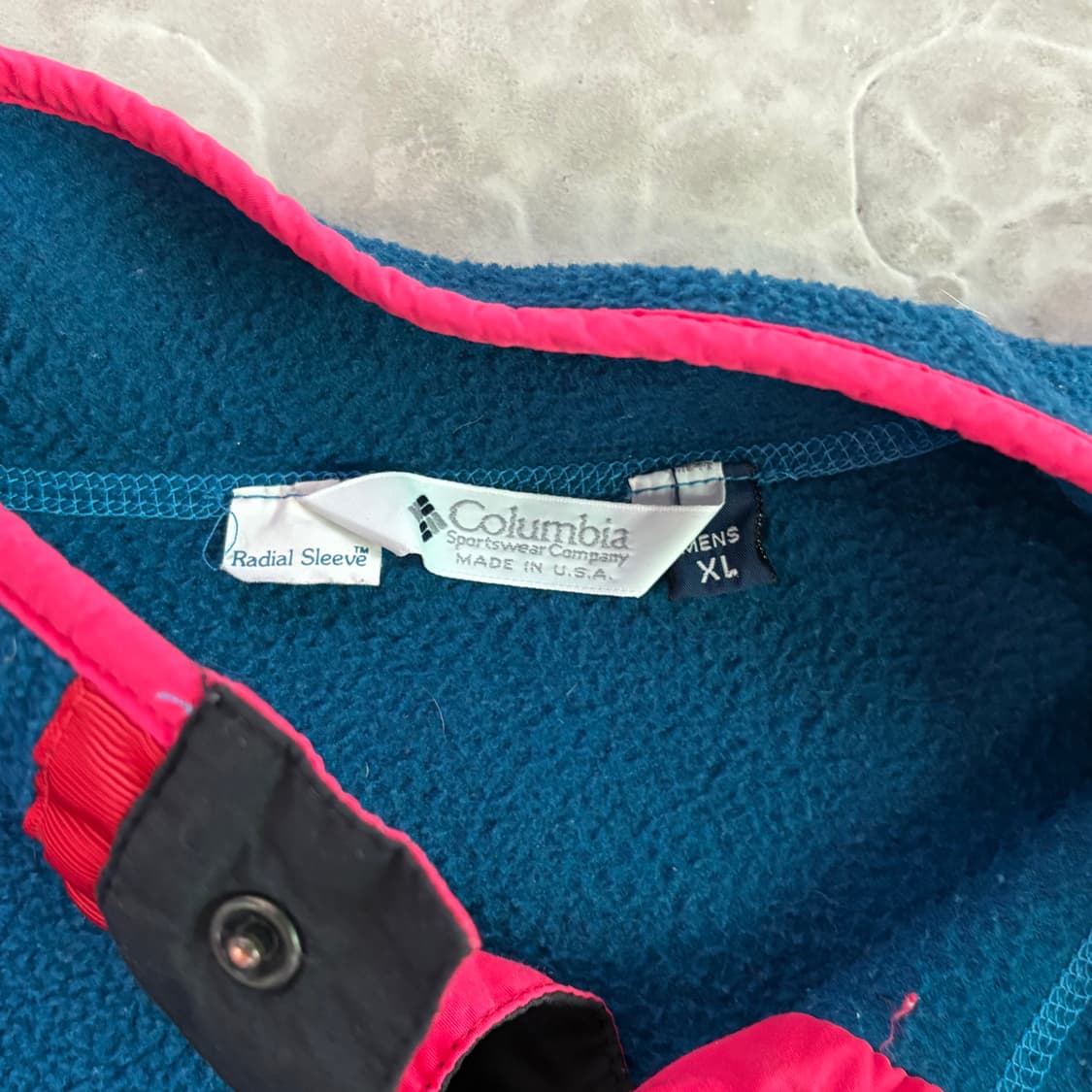 90s USA 콜롬비아 플리스 후리스 상품이미지4