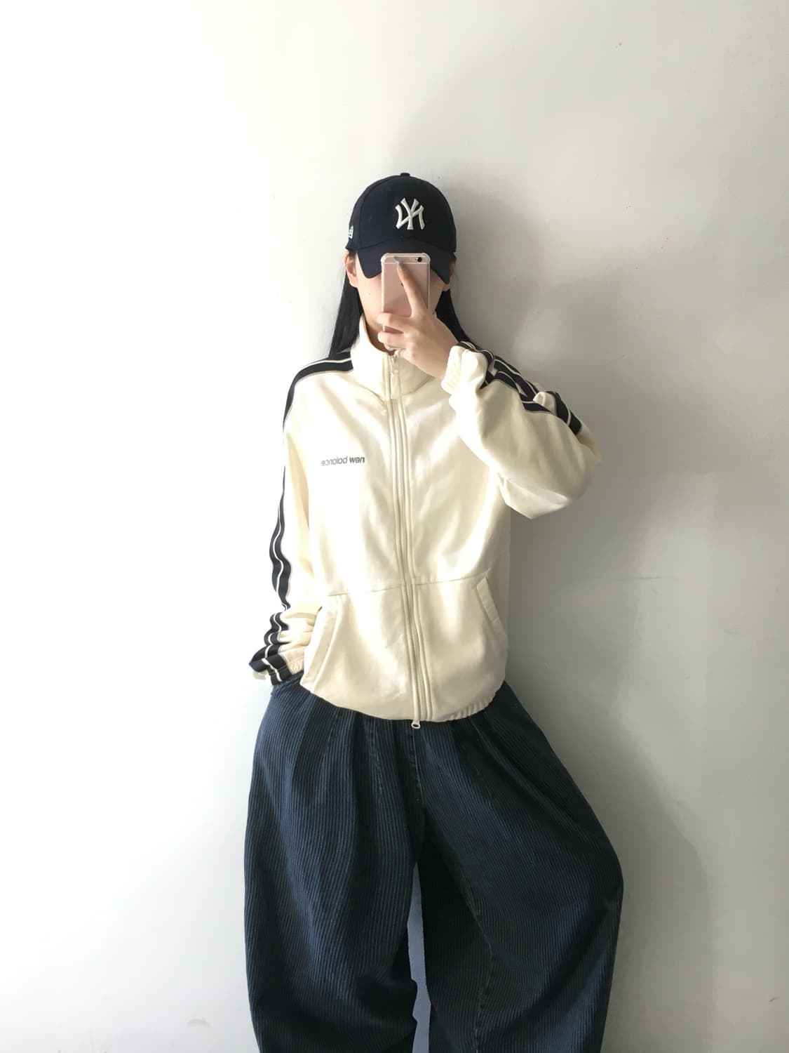 뉴발란스 사이드라인 코튼 집업 상품이미지1