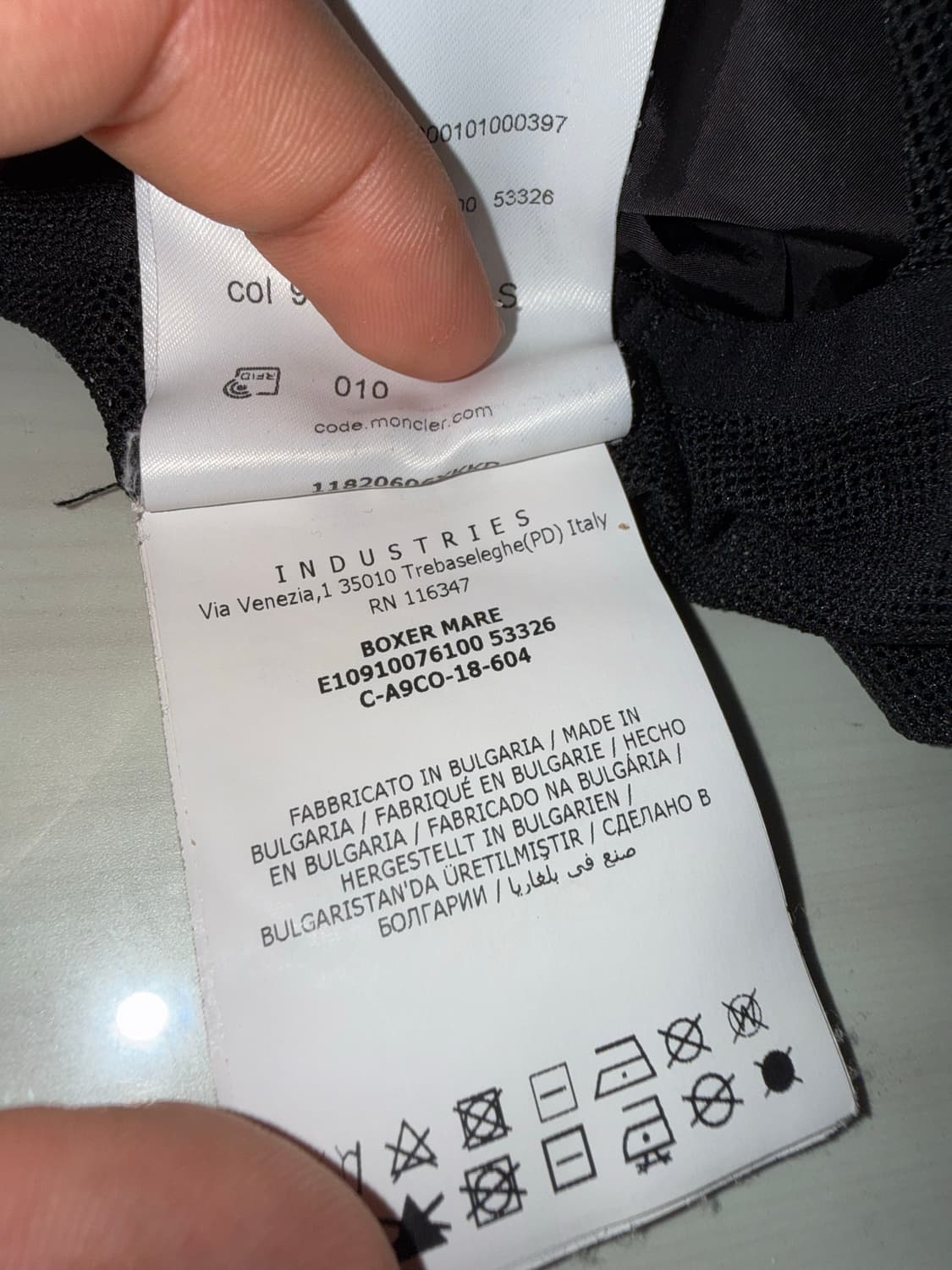 Moncler Boxer Mare Swim Shorts 상품이미지4