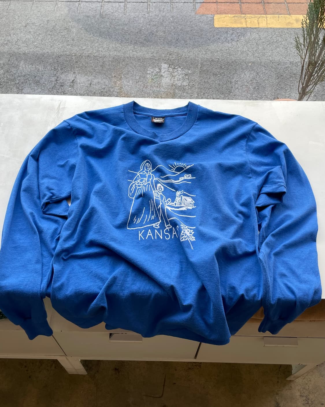 90’s USA “Cansas” Longsleeve T-shirt 상품이미지5