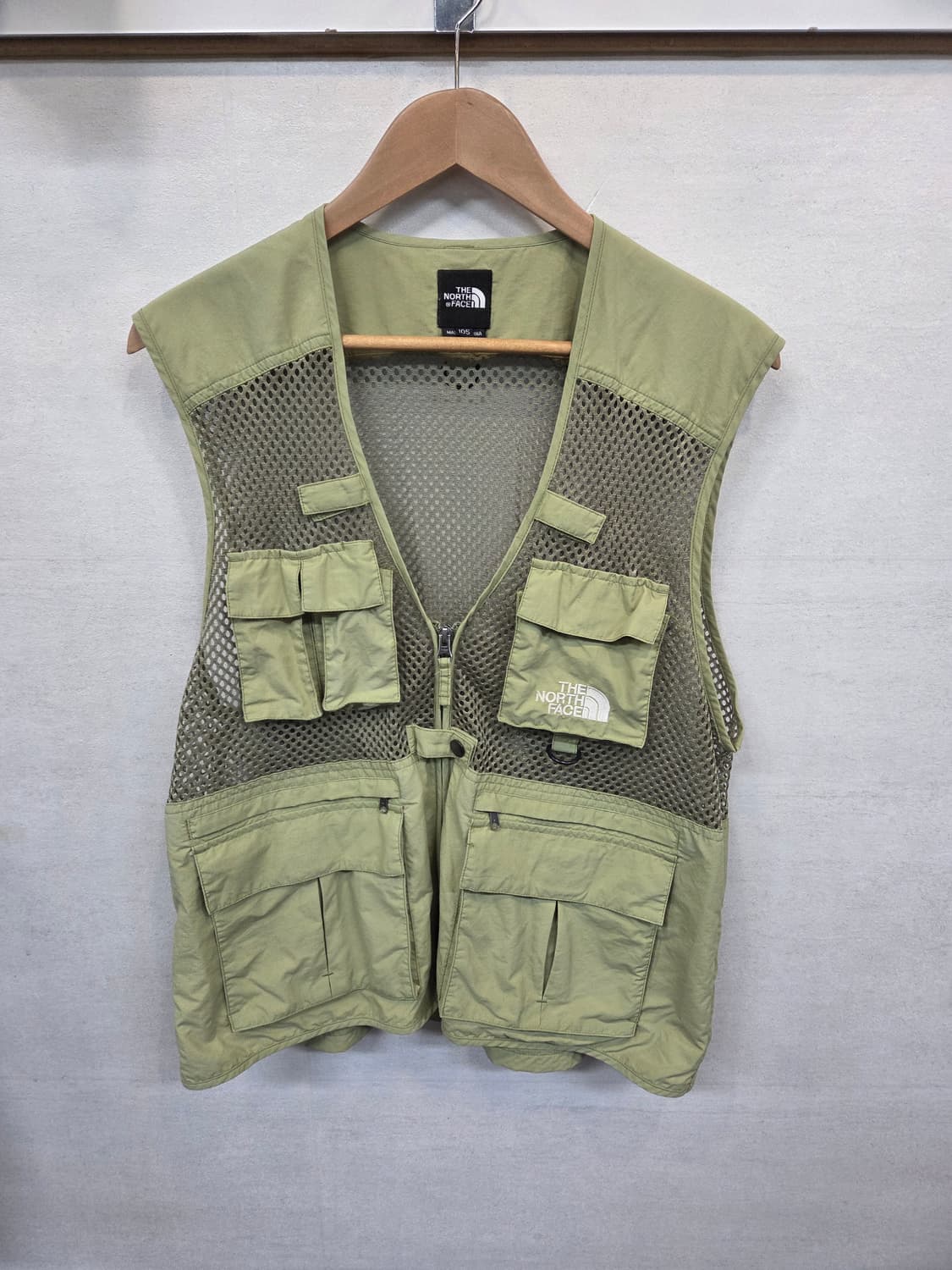 노스페이스 올드스쿨 빈티지 메쉬 낚시 조끼 xl 상품이미지1
