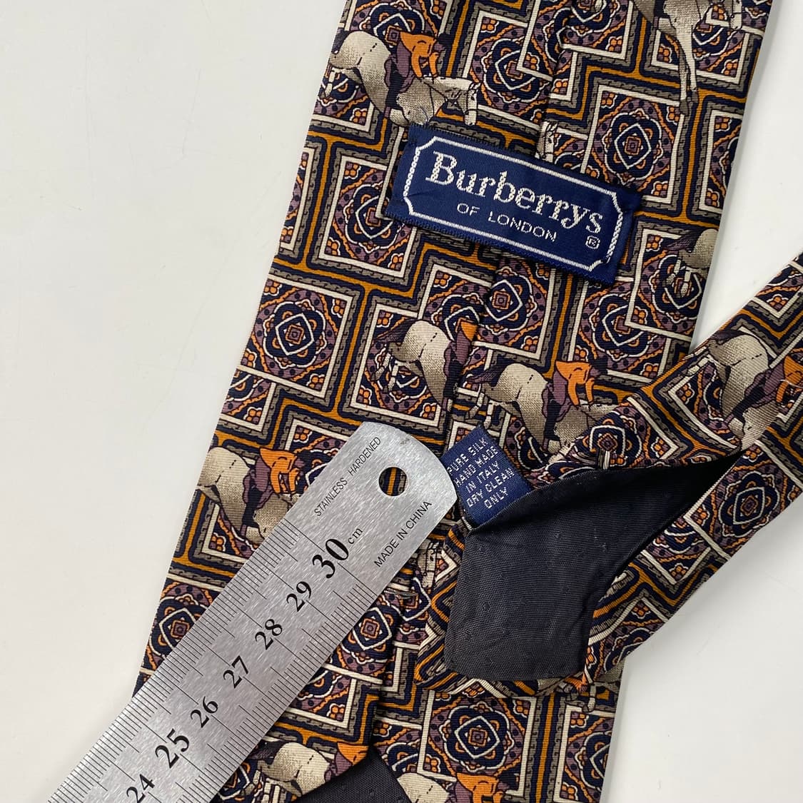 버버리 심플로고  명품 정품 넥타이 (Burberry) 상품이미지6