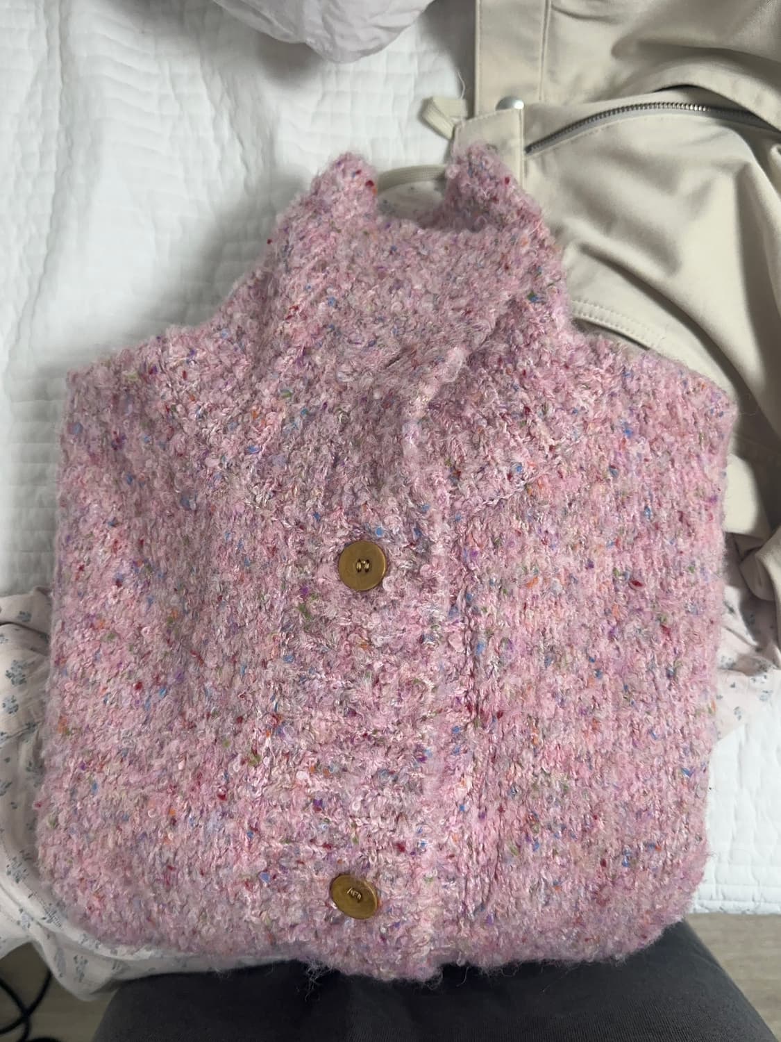 시엔느 모니카 하이넥 가디건 상품이미지4