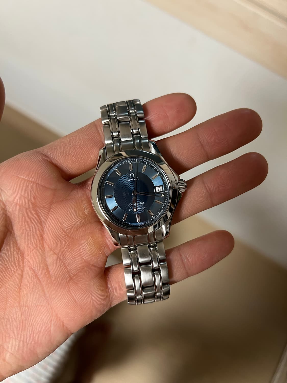 오메가 빈티지 씨마스터 120m 크로토미터 36mm 상품이미지1