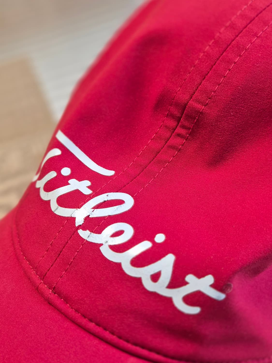 [정품] 타이틀리스트 스태이드라이(StaDry) 골프 모자 - 레드 상품이미지4