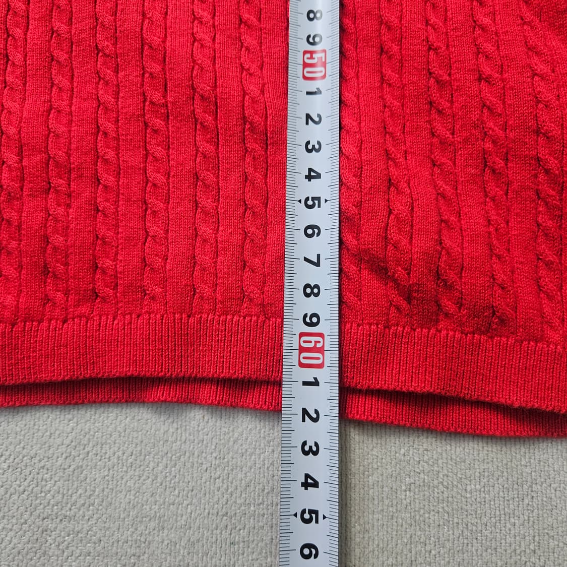 M 타미힐피거 여성 케이블 니트 0326Y 상품이미지6