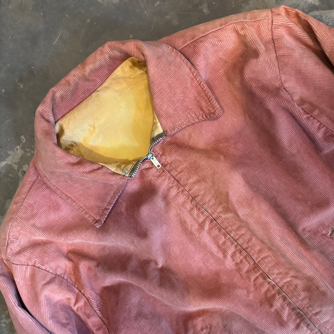 60년대 미국 빈티지 코듀로이 블루종 자켓 상품이미지3