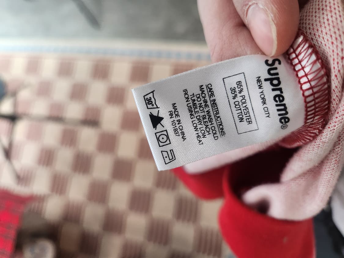 슈프림 토날 스트라이프 로고 크루넥 니트 (L) 상품이미지5