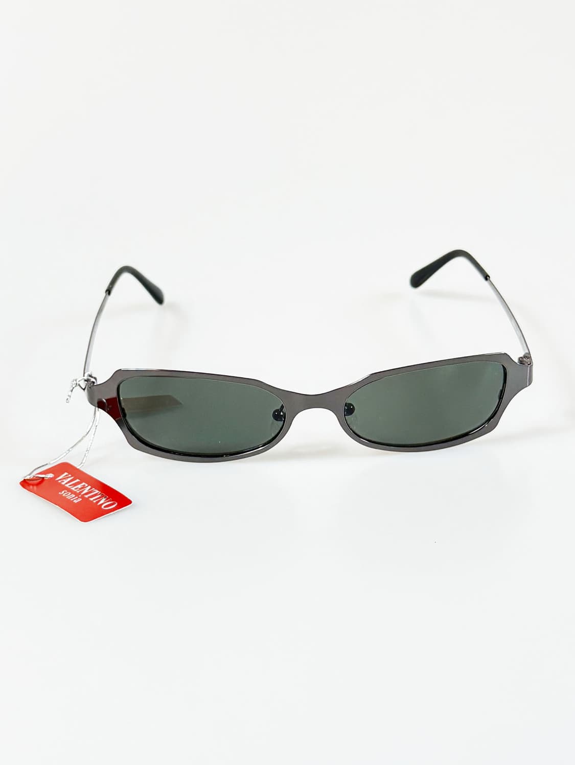 VALENTINO SONIA JAPAN 메탈릭 스퀘어 빈티지 선글라스 상품이미지2