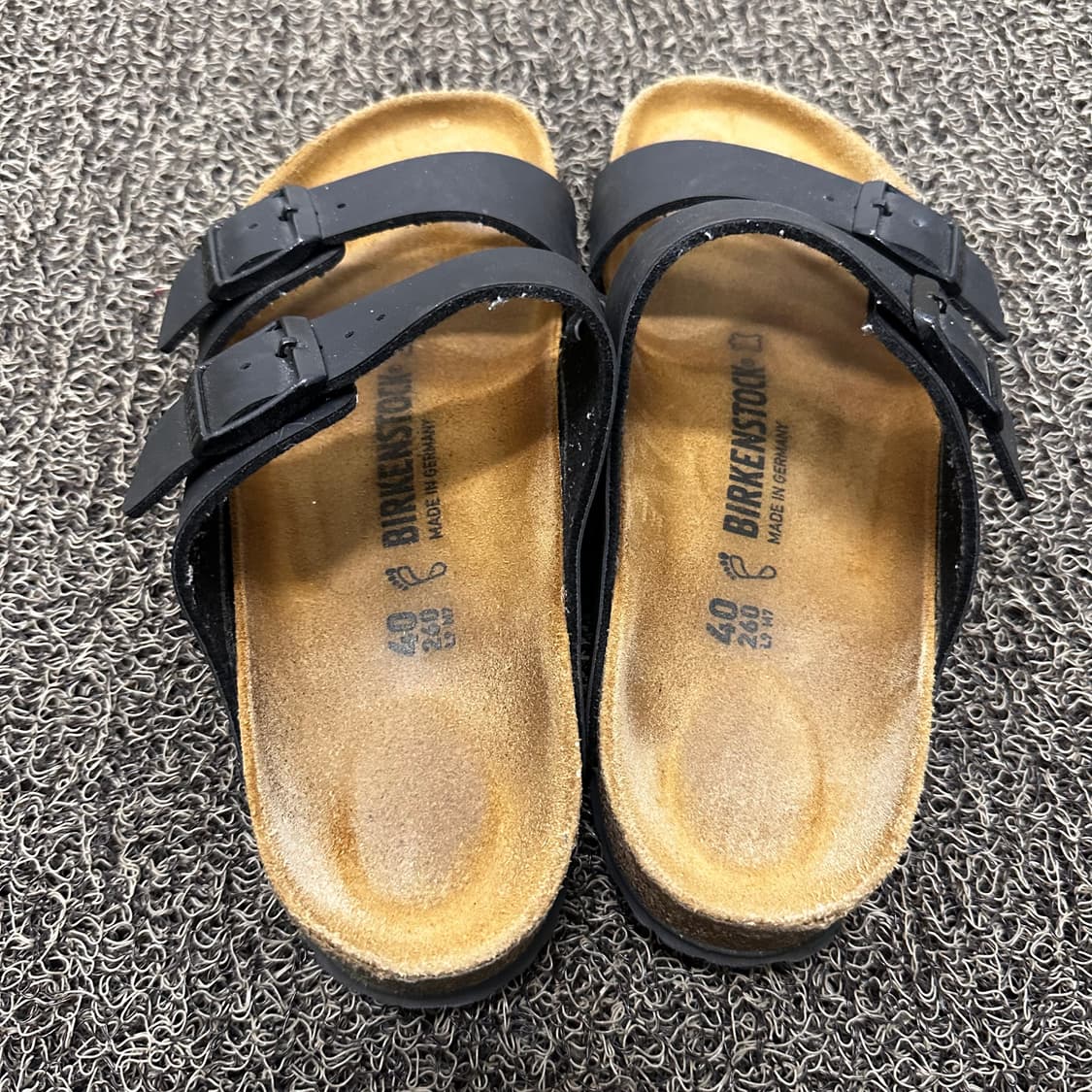 버켄스탁 아리조나 블랙 샌들 260사이즈 상품이미지3