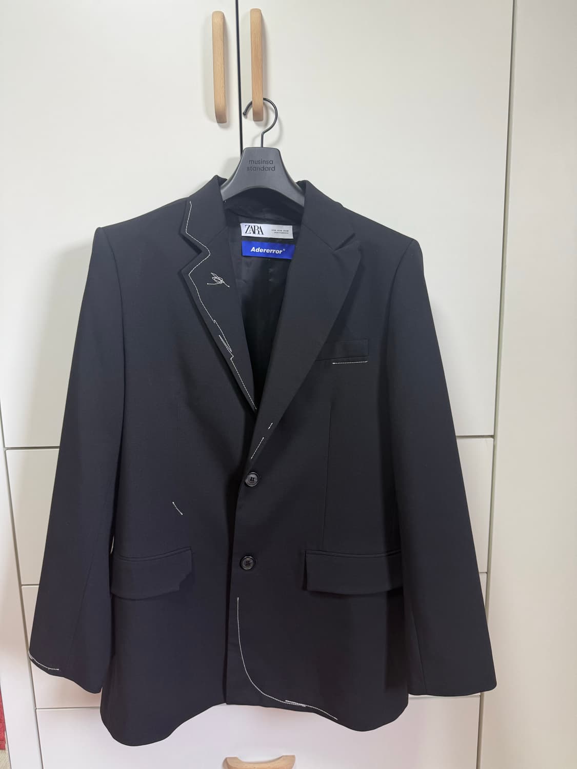 아더에러 x 자라 오버사이즈 스티치 블레이저 [M] 상품이미지1