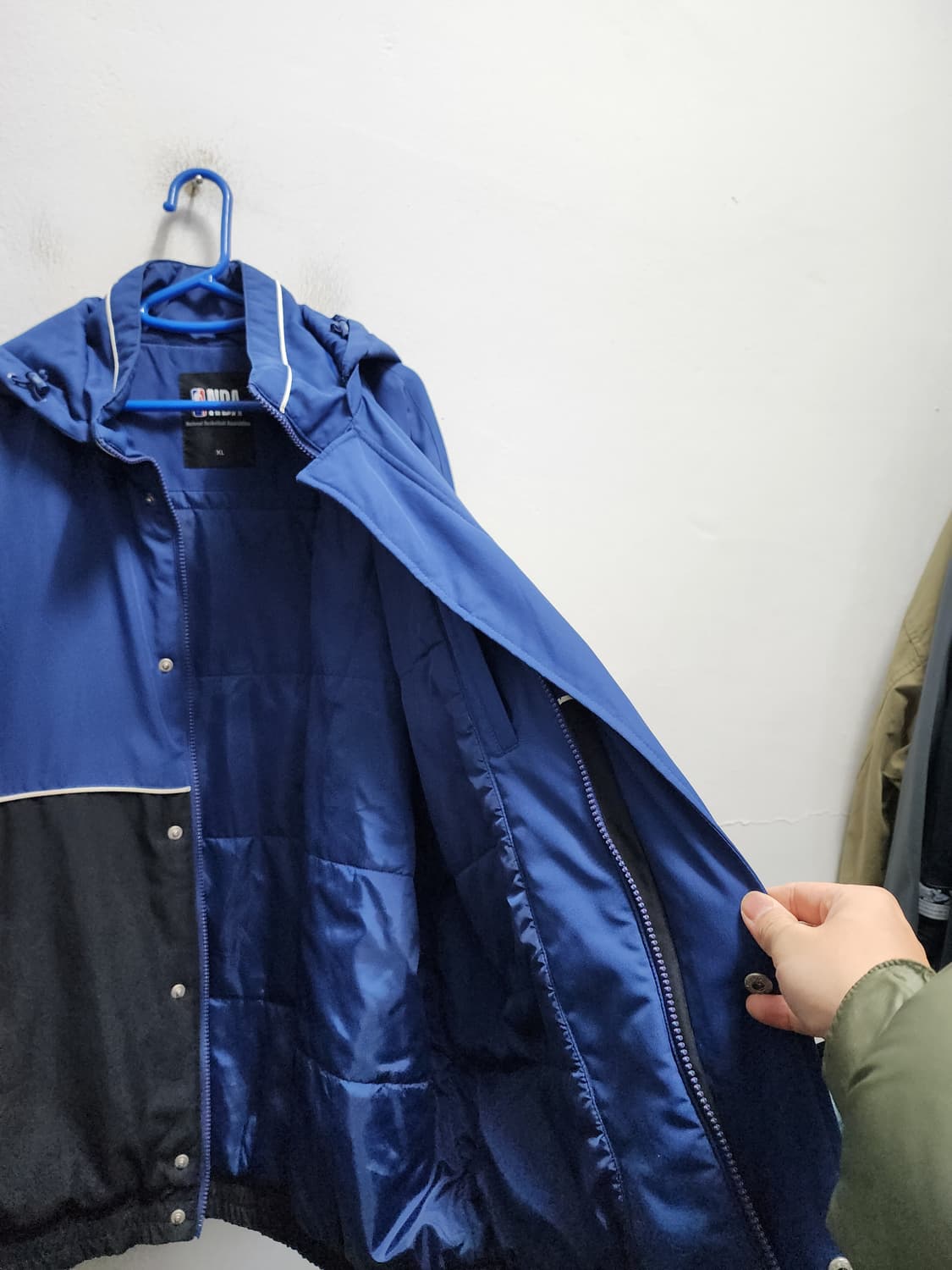 NBA x 뉴욕 후드 바람막이 XL 상품이미지3