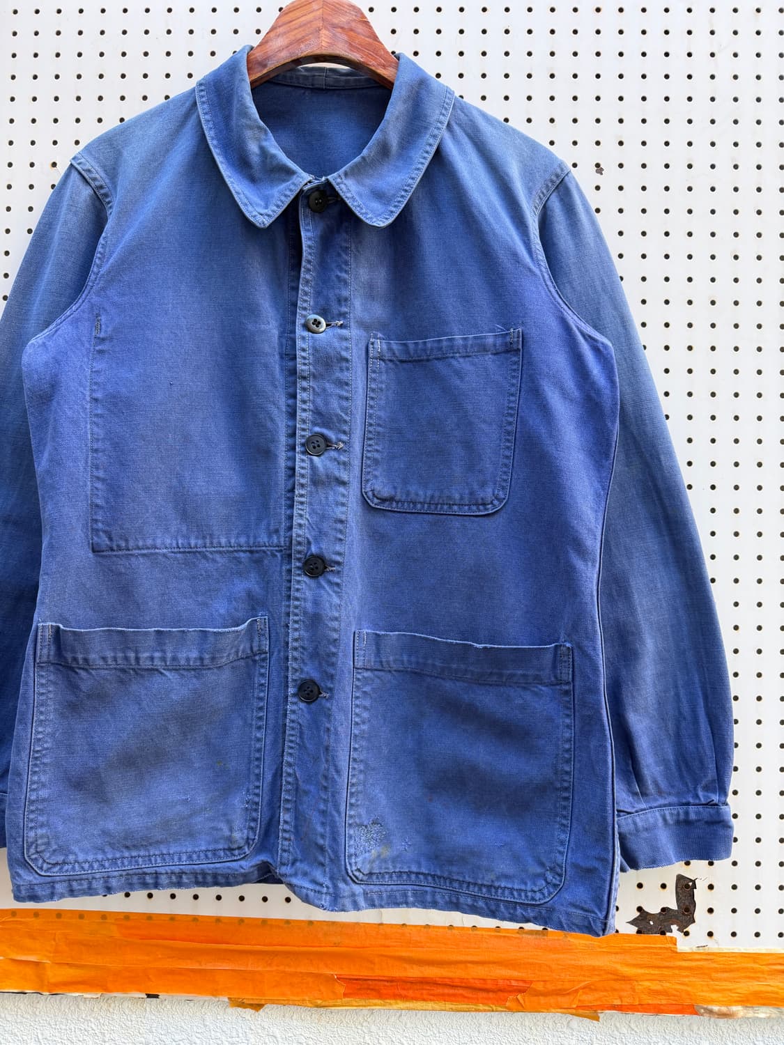 1950s OLD MODEL ROUND COLLAR 50s 프렌치워크자켓 상품이미지4