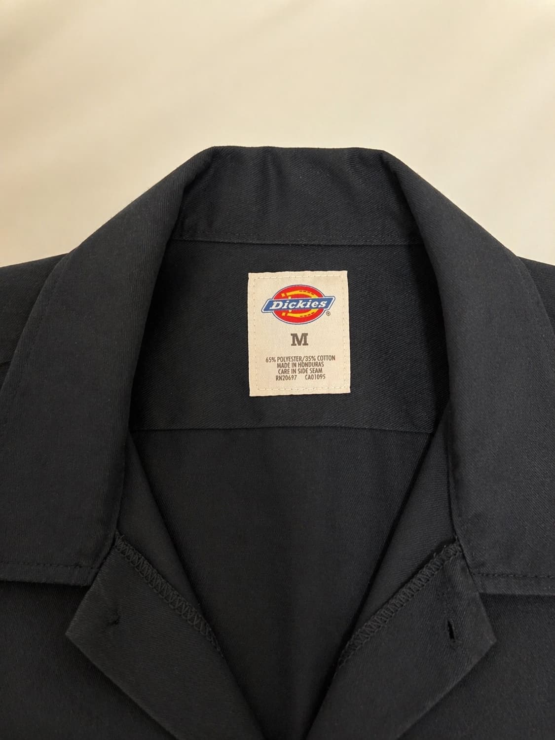 디키즈 크롭 워크 셔츠 블랙 상품이미지2