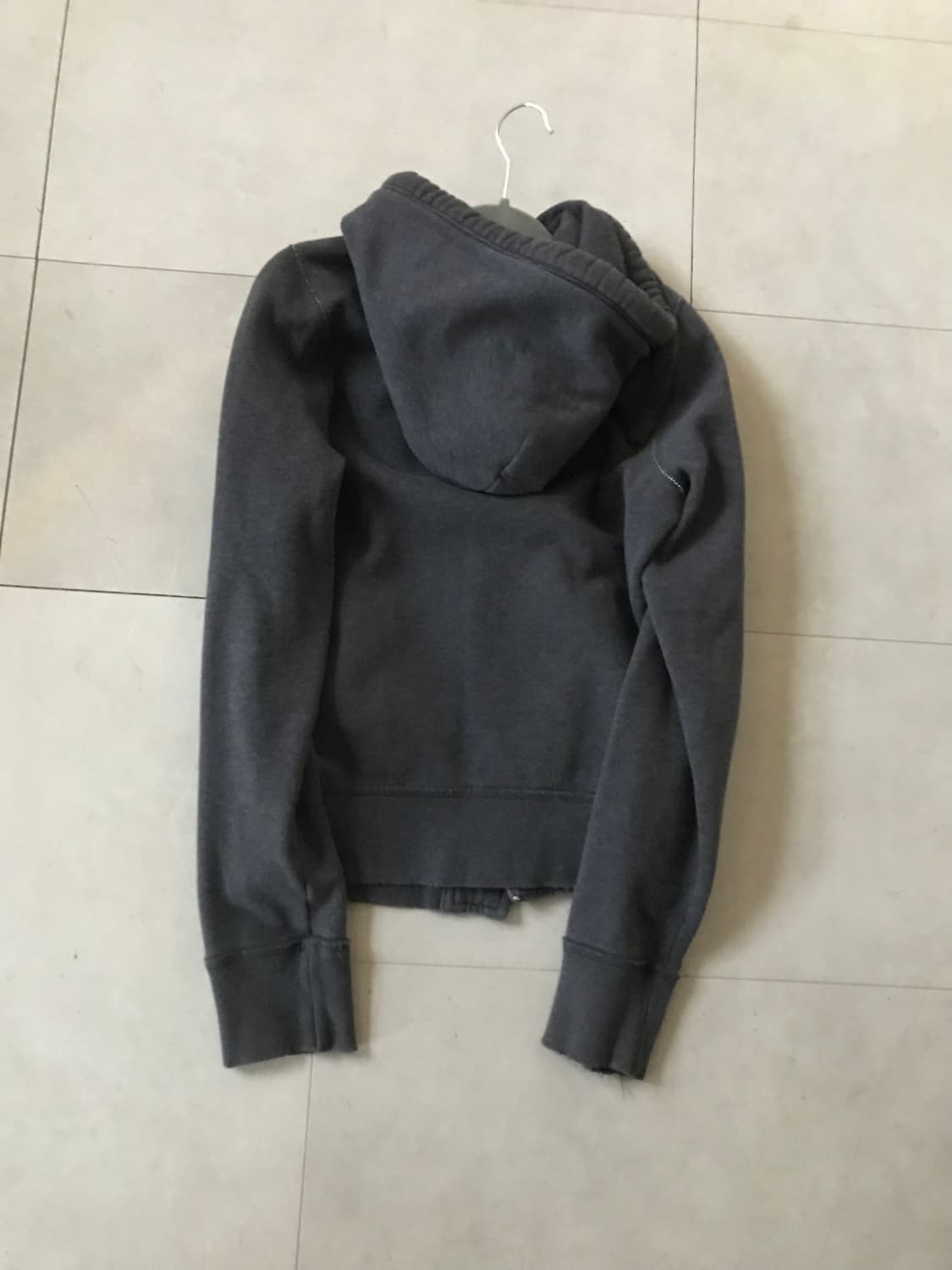 홀리스터 그레이 버튼 후디 상품이미지10