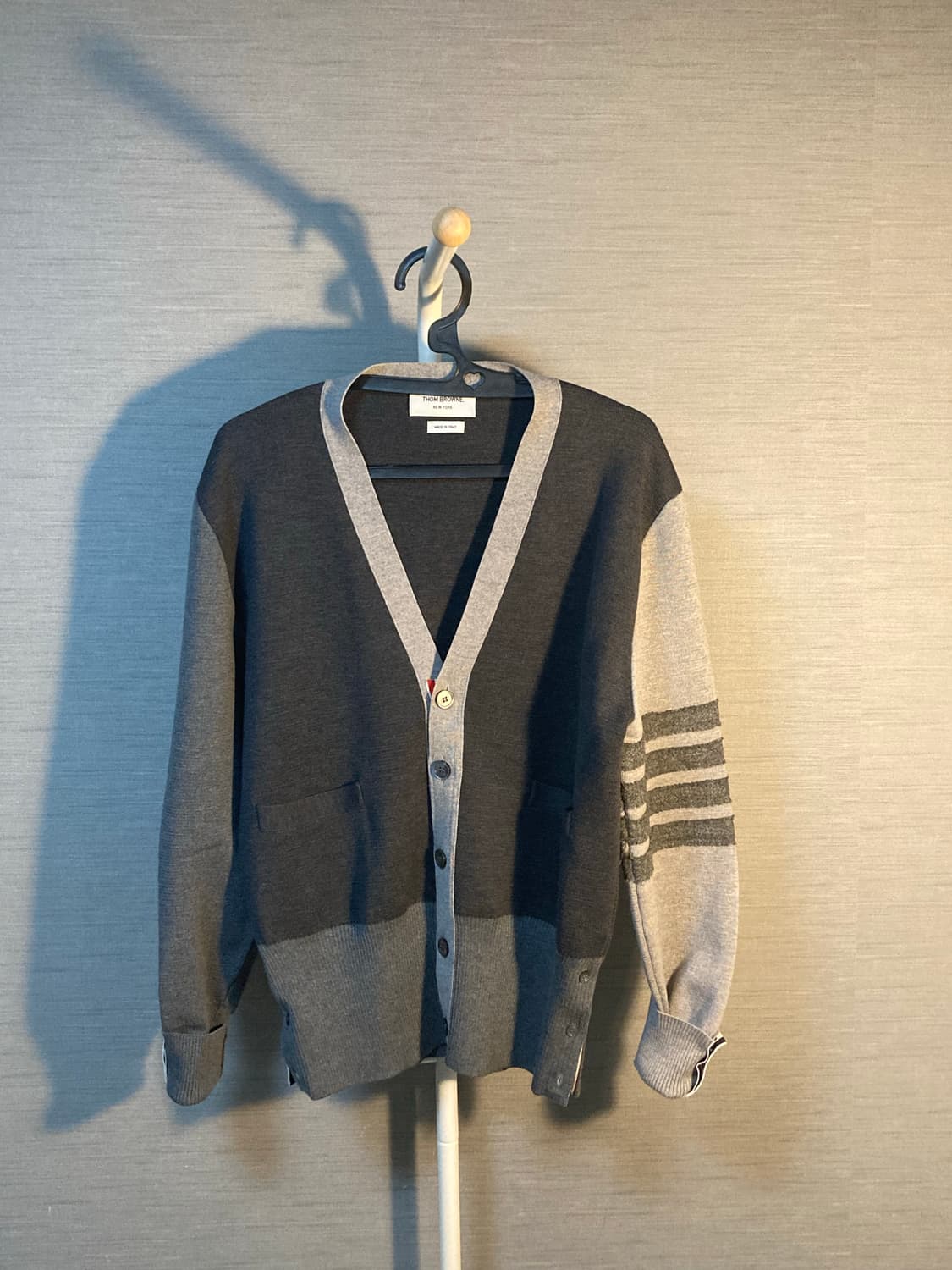 톰브라운 펀믹스 밀라노스티치 가디건 상품이미지1