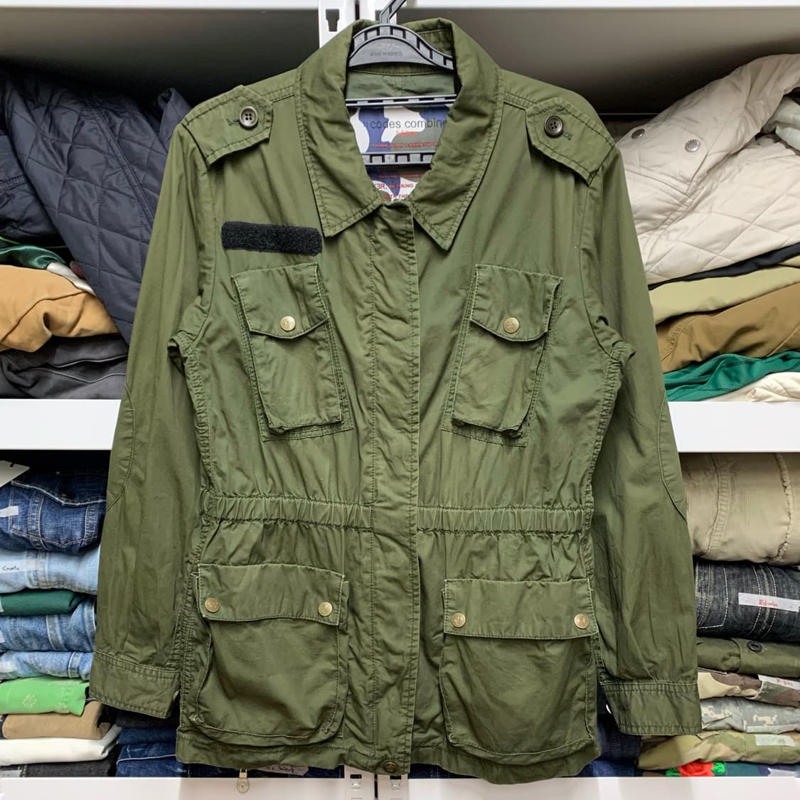 [XS] 코데즈 컴바인 하이커 4포켓 유틸리티 필드 재킷 상품이미지2