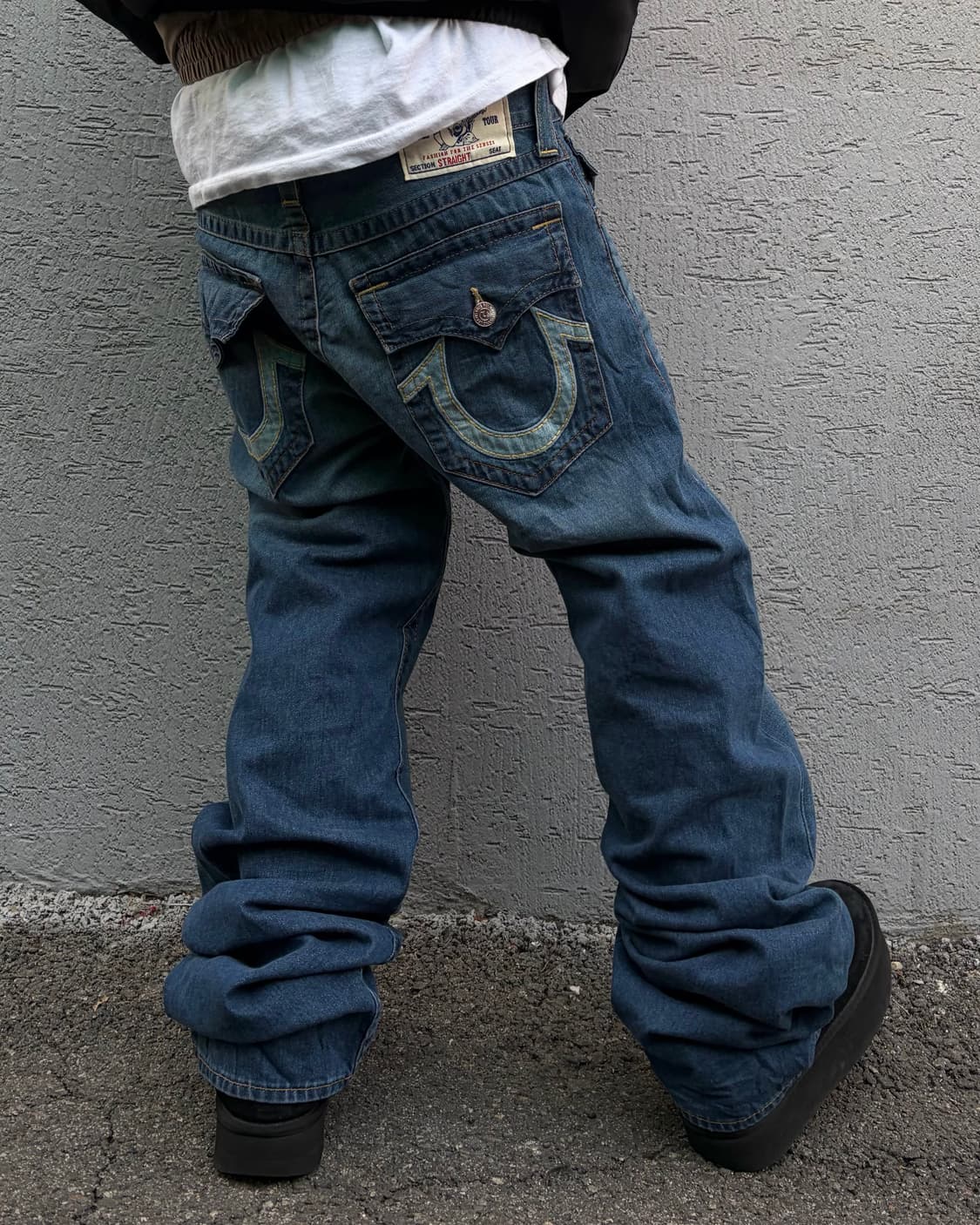  90s TRUERELIGION denim straight pants 상품이미지1