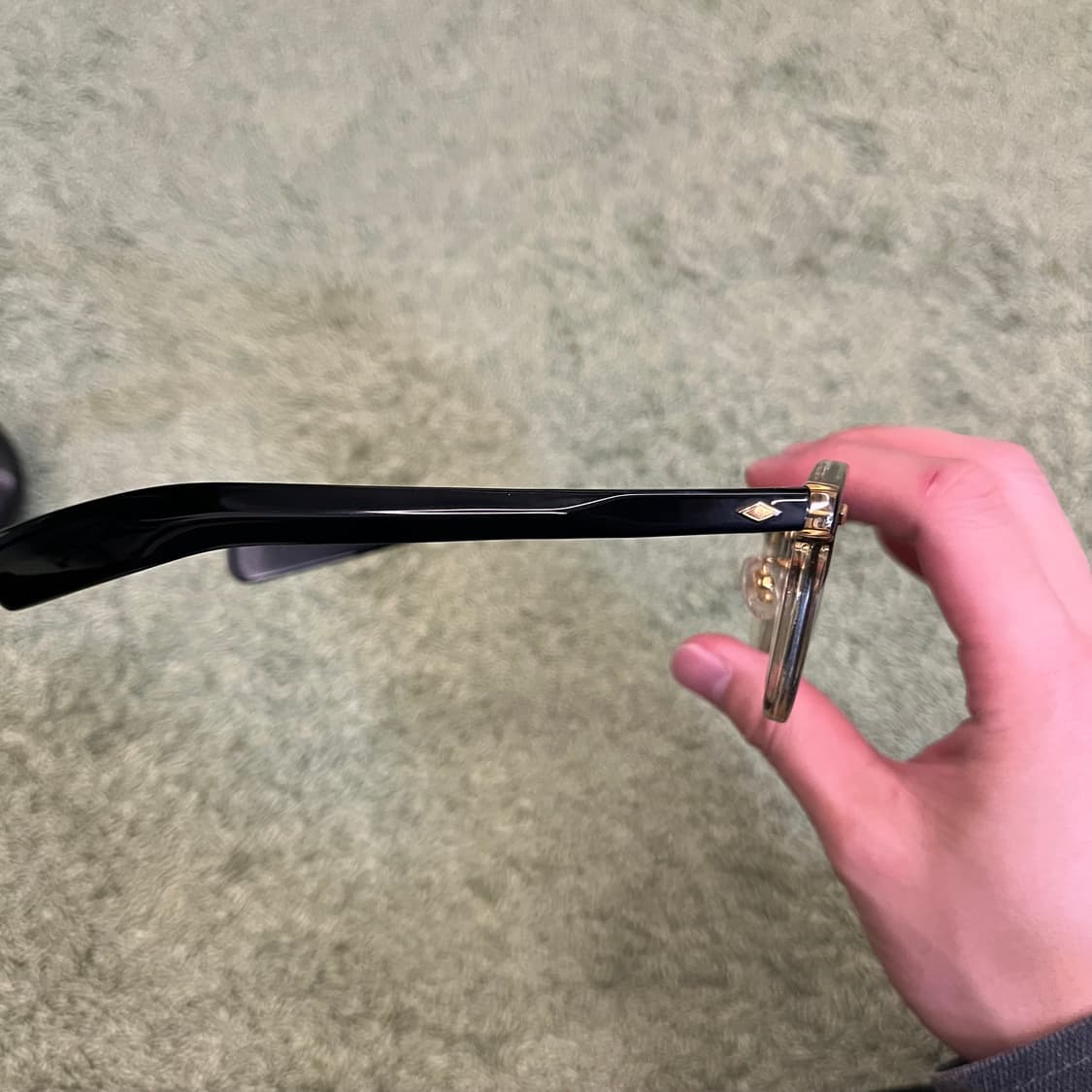 백산안경 타임원클로딩 보스턴 블랙투톤 상품이미지5