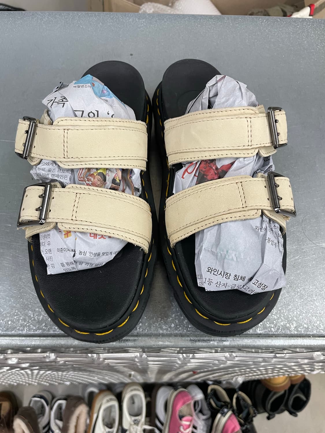 닥터마틴 마일즈 샌들 아이보리 uk6 상품이미지5