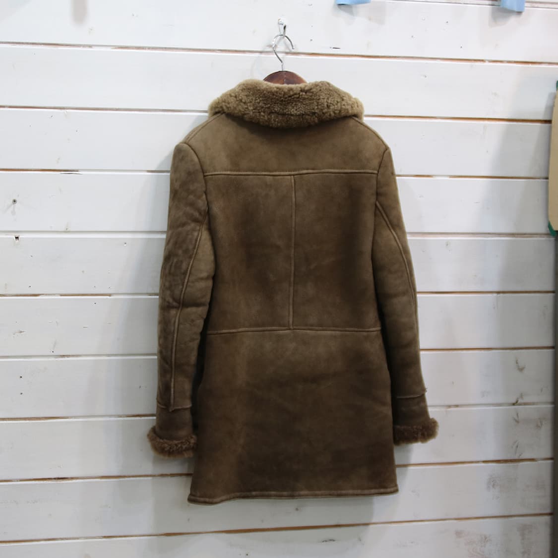 양털 무스탕 자켓 (여성용 36) 상품이미지3