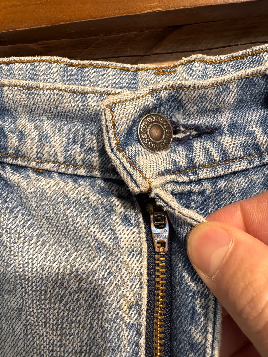 80s levis orange tab 517 denim pants 상품이미지7