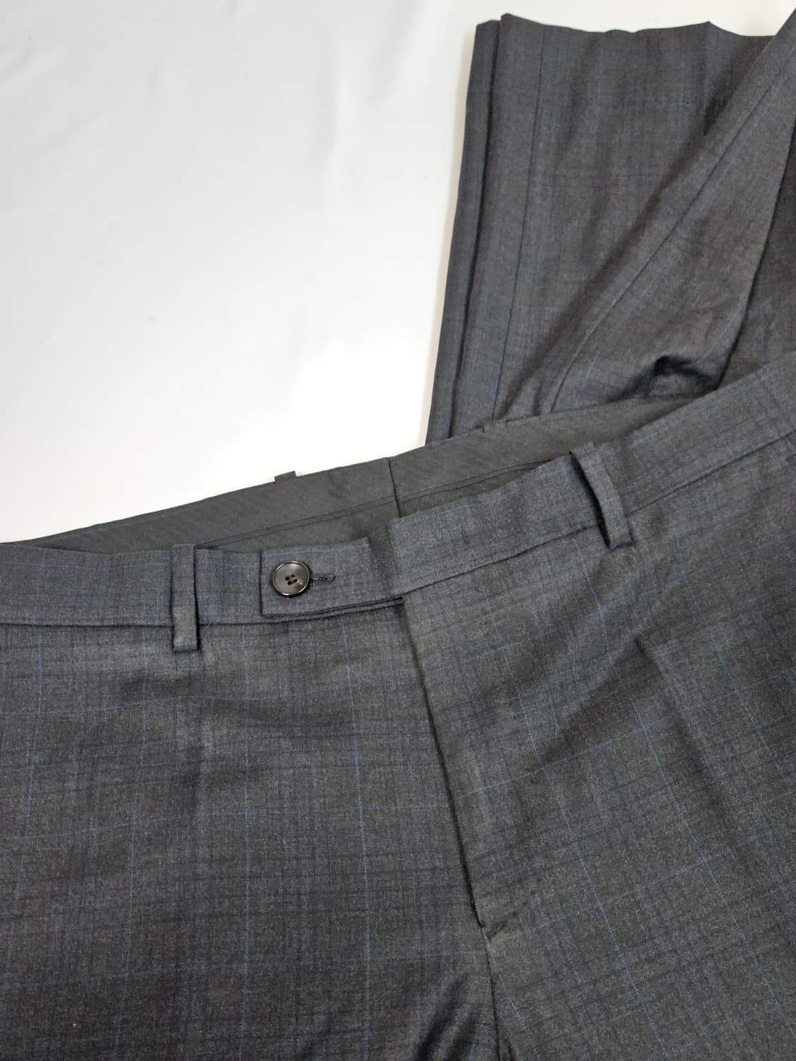 우영미 솔리드옴므 레이온 슬랙스 팬츠 바지 정장 수트 32 상품이미지4