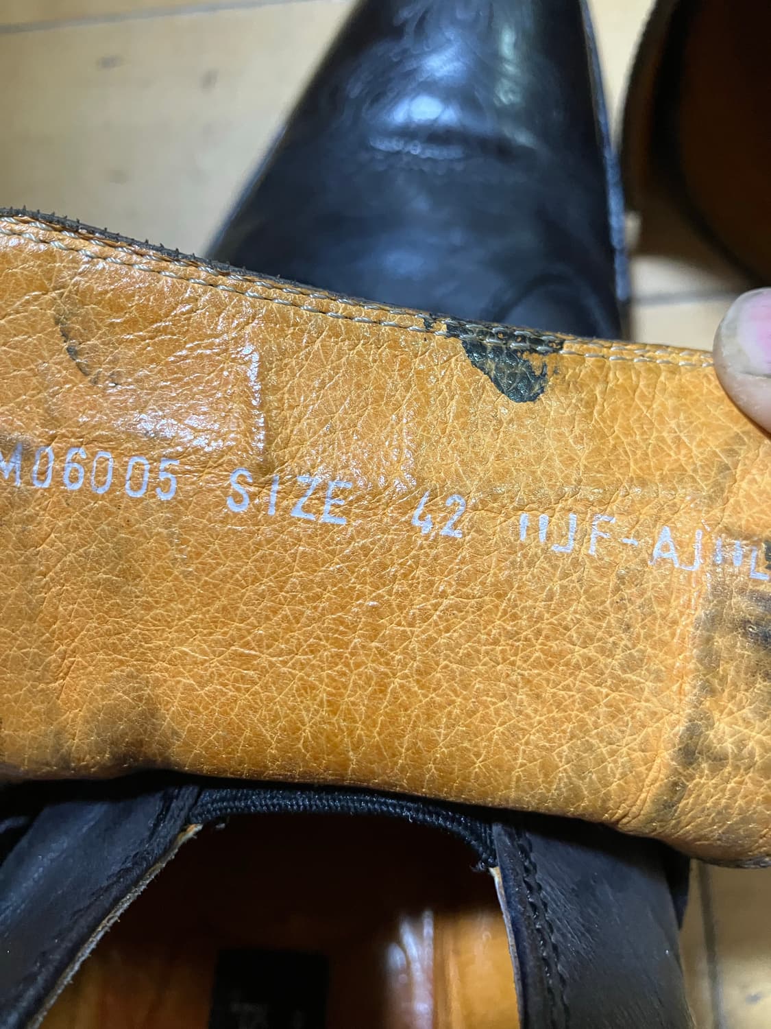 stefanorossi 00s 스테파노로시 롱노즈 스터드 벨티드 슈즈 상품이미지7