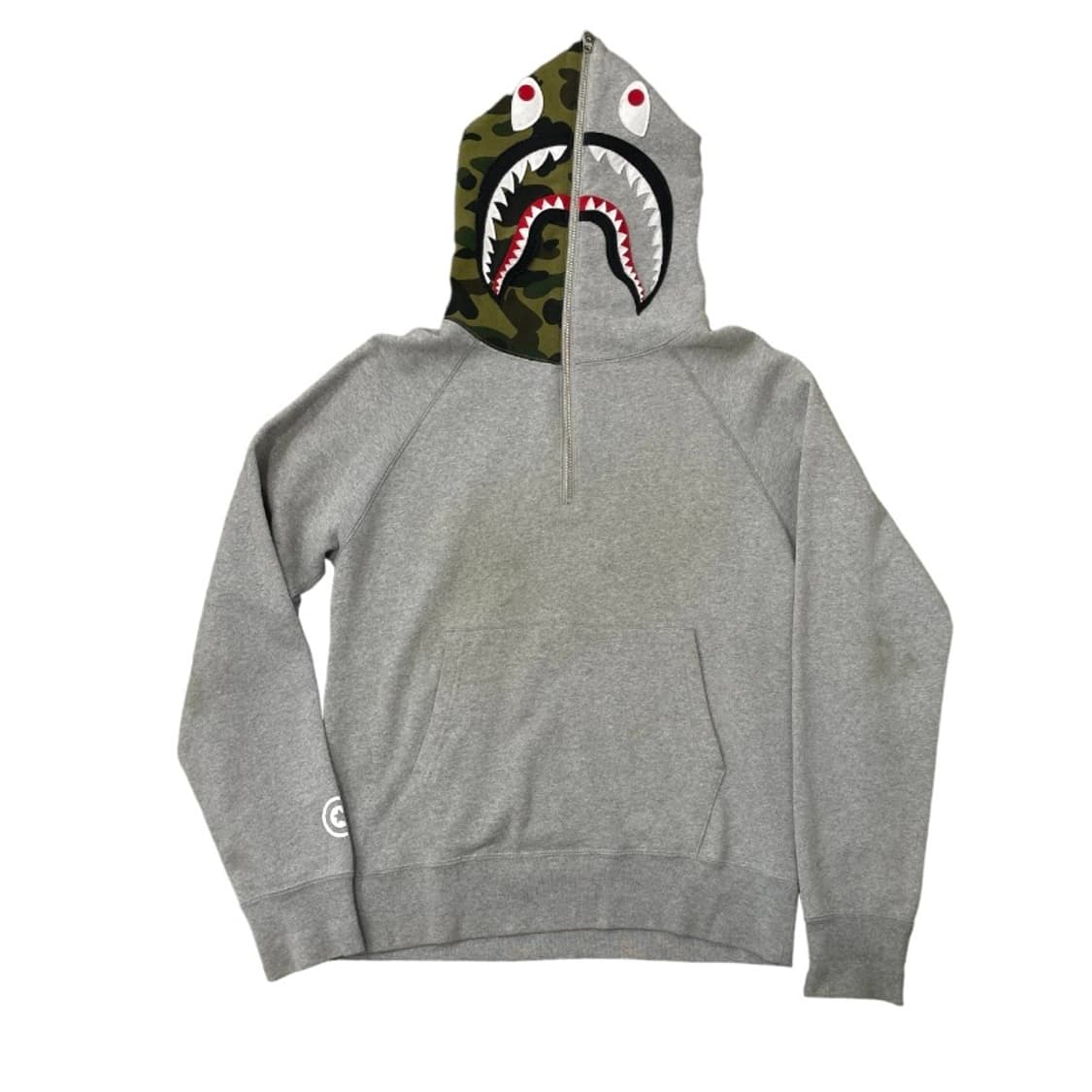 Bape 베이프 샤크 반집업 아노락 후드 상품이미지1