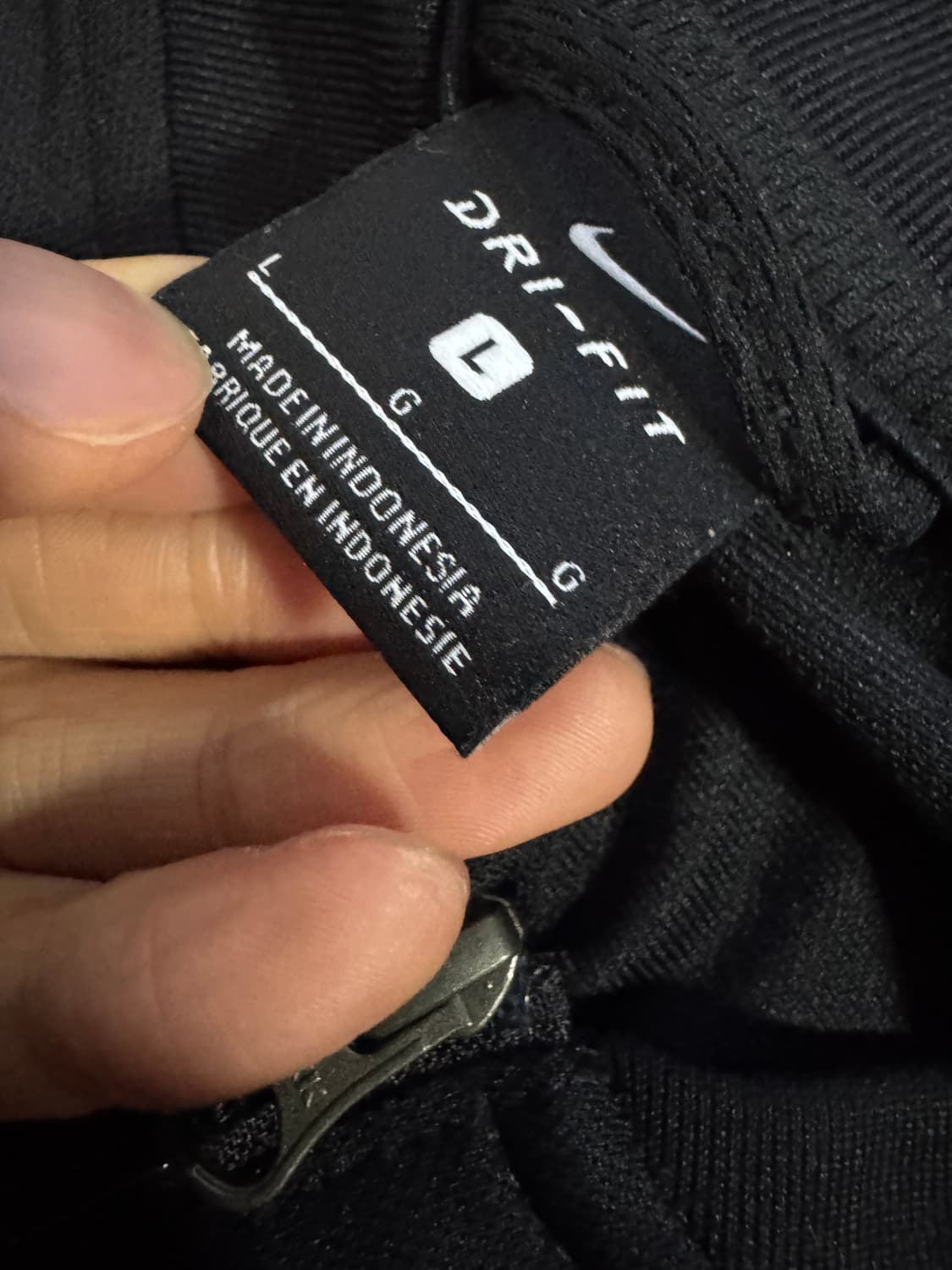 나이키 드라이핏 트레이닝 집업 트랙 져지 L 상품이미지3