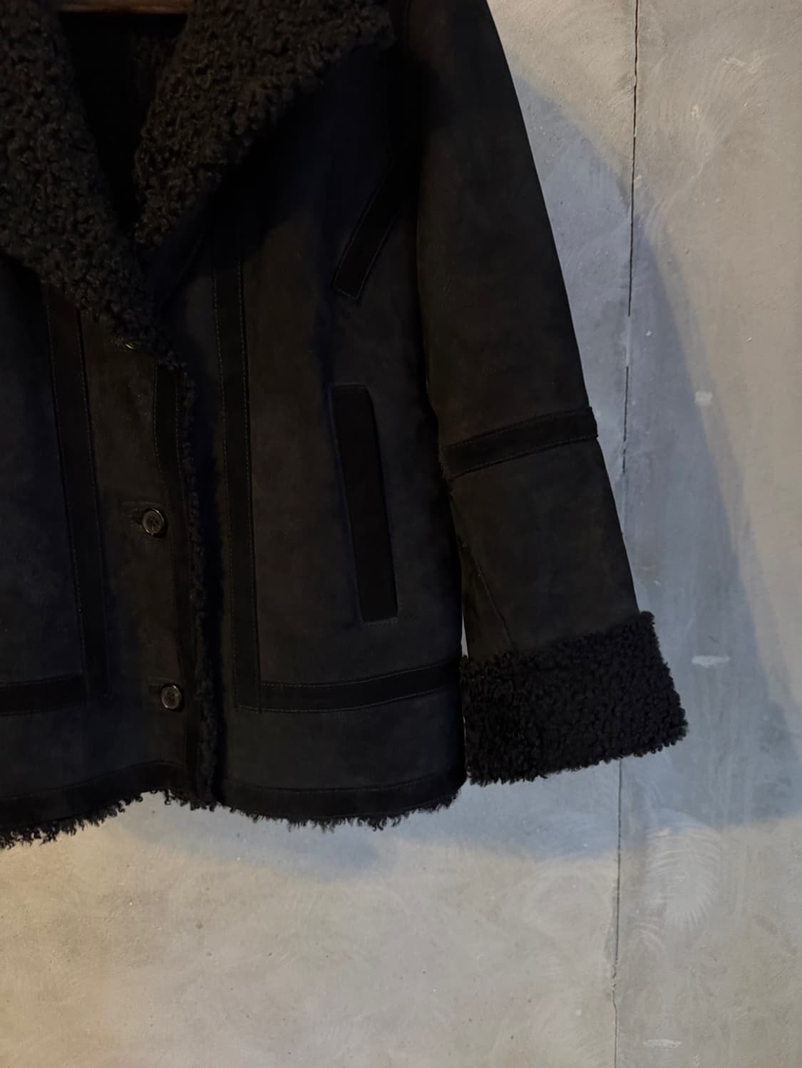 닐바렛 시어링 레더 자켓 55~66 상품이미지9