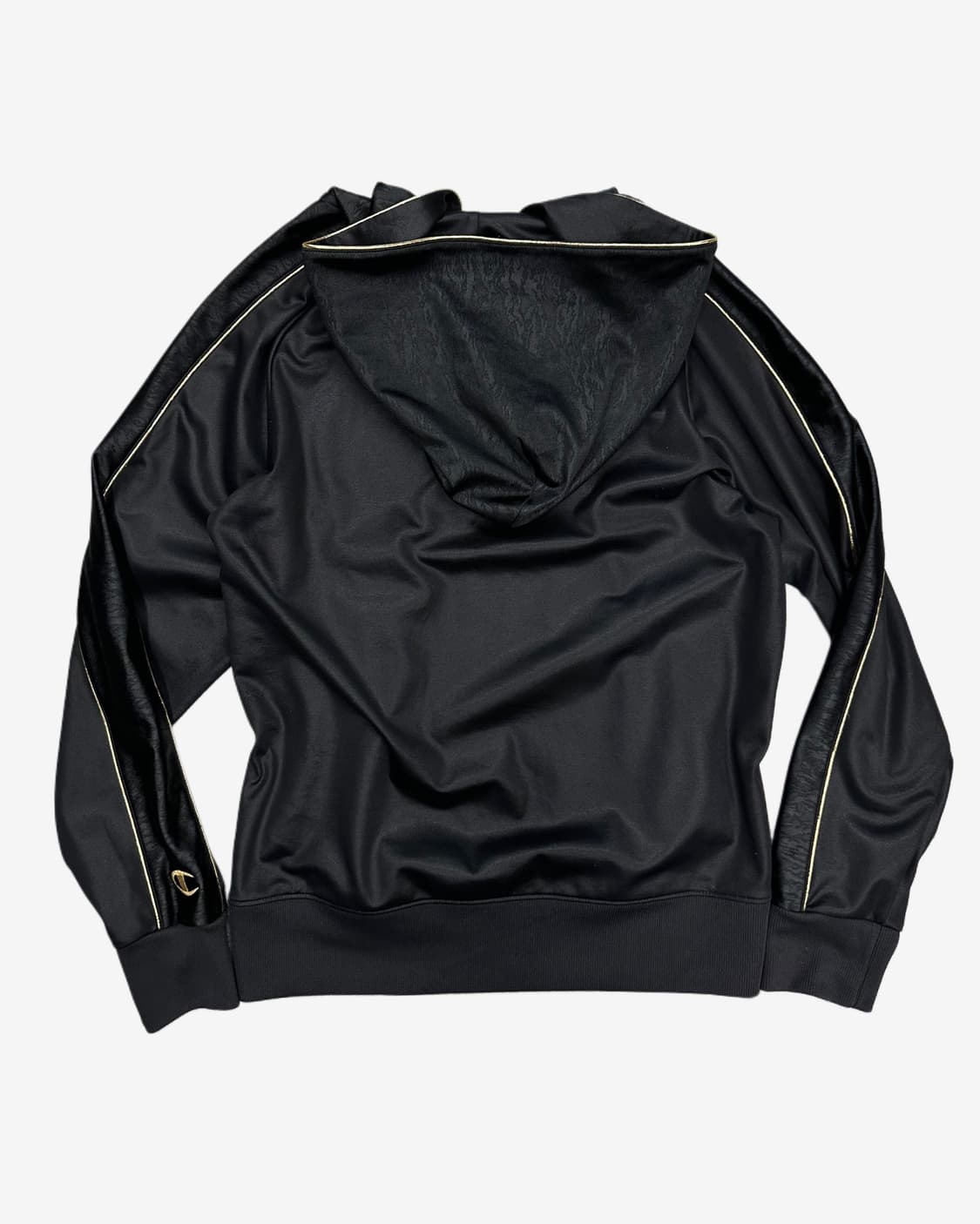 CHAMPION logo black hood jersey 상품이미지5